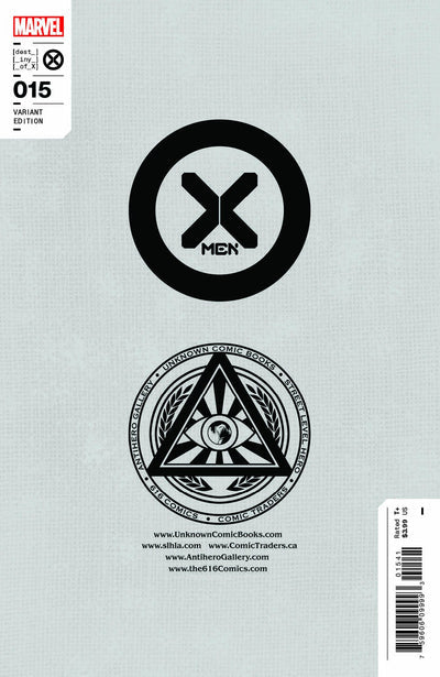 X-MEN 16 MARVEL MIGUEL MERCADO EXCLUSIVE