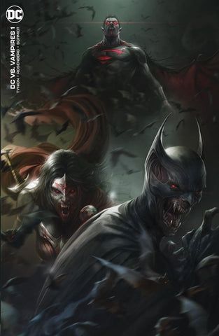 DC VS. VAMPIRES #1 FRANCESCO MATTINA EXCLUSIVE MINIMAL TRADE DRESS