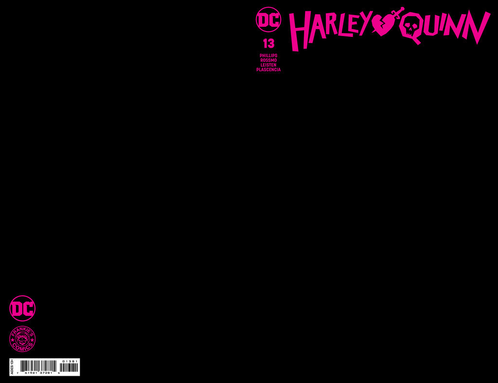 Harley Quinn #13 Blank Sketch Exclusive