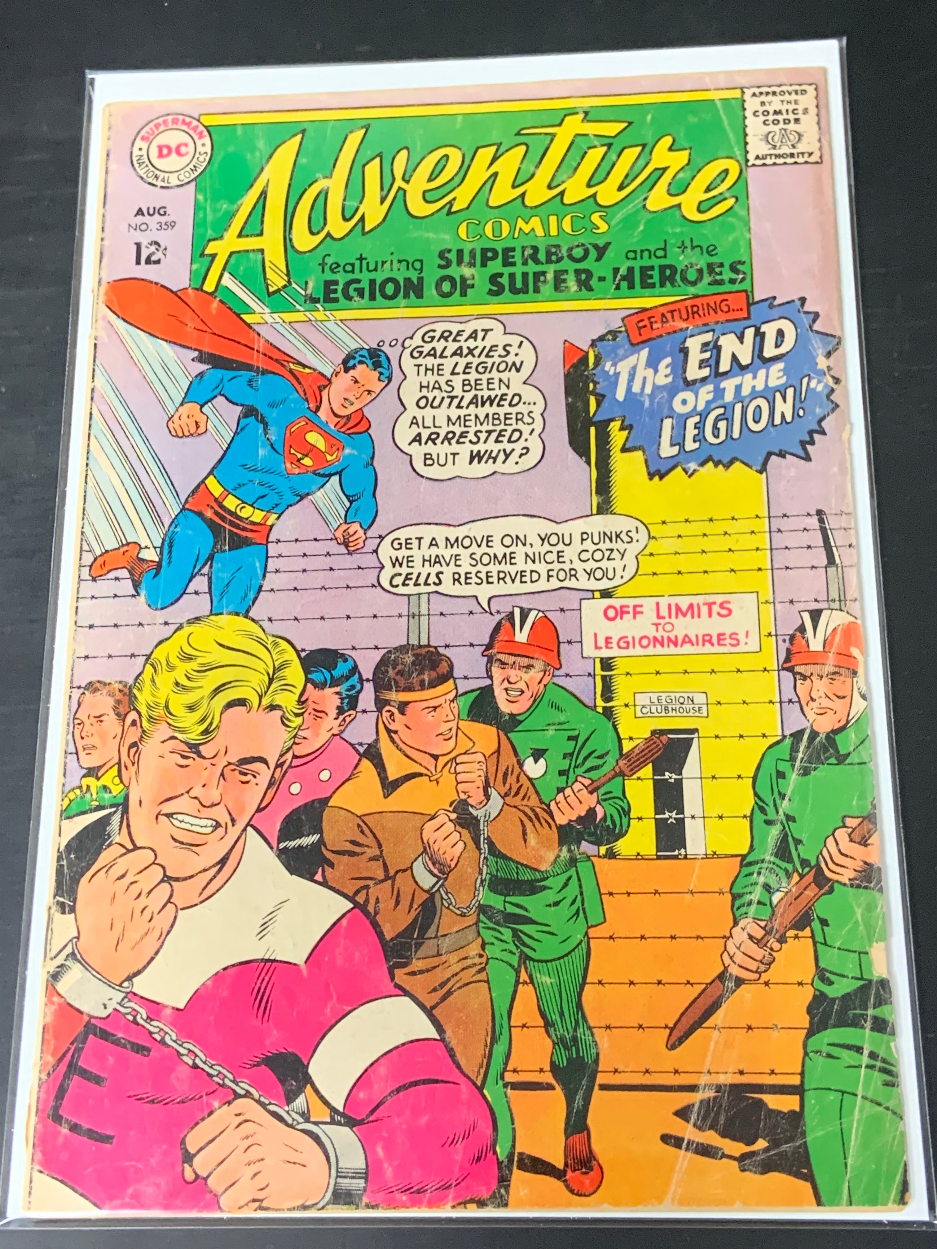 Adventure Comics 359 DC 1967 Silver Age