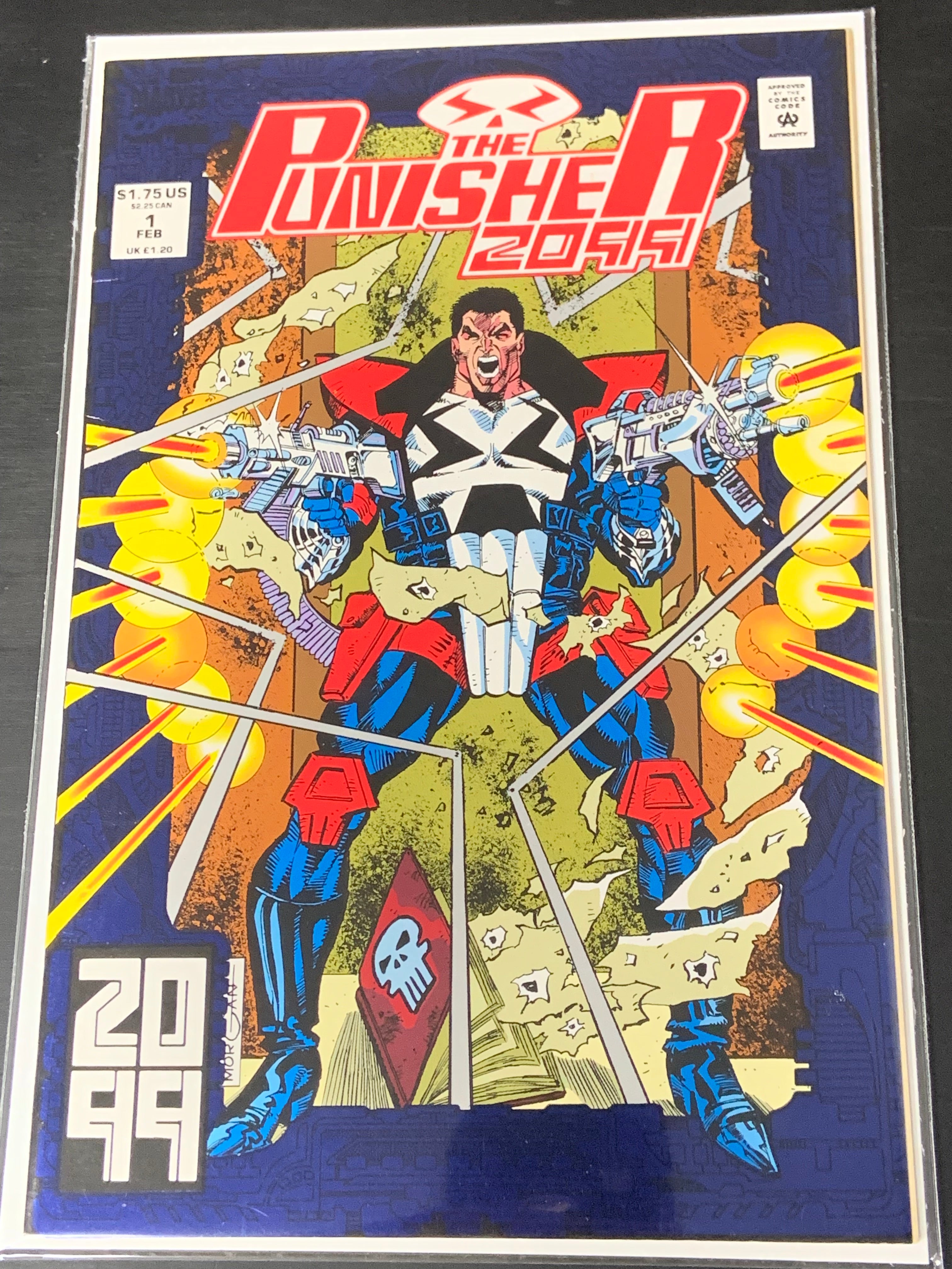 Punisher 2099 1 Marvel 1993 1st App of Kron Stone (Venom 2099)