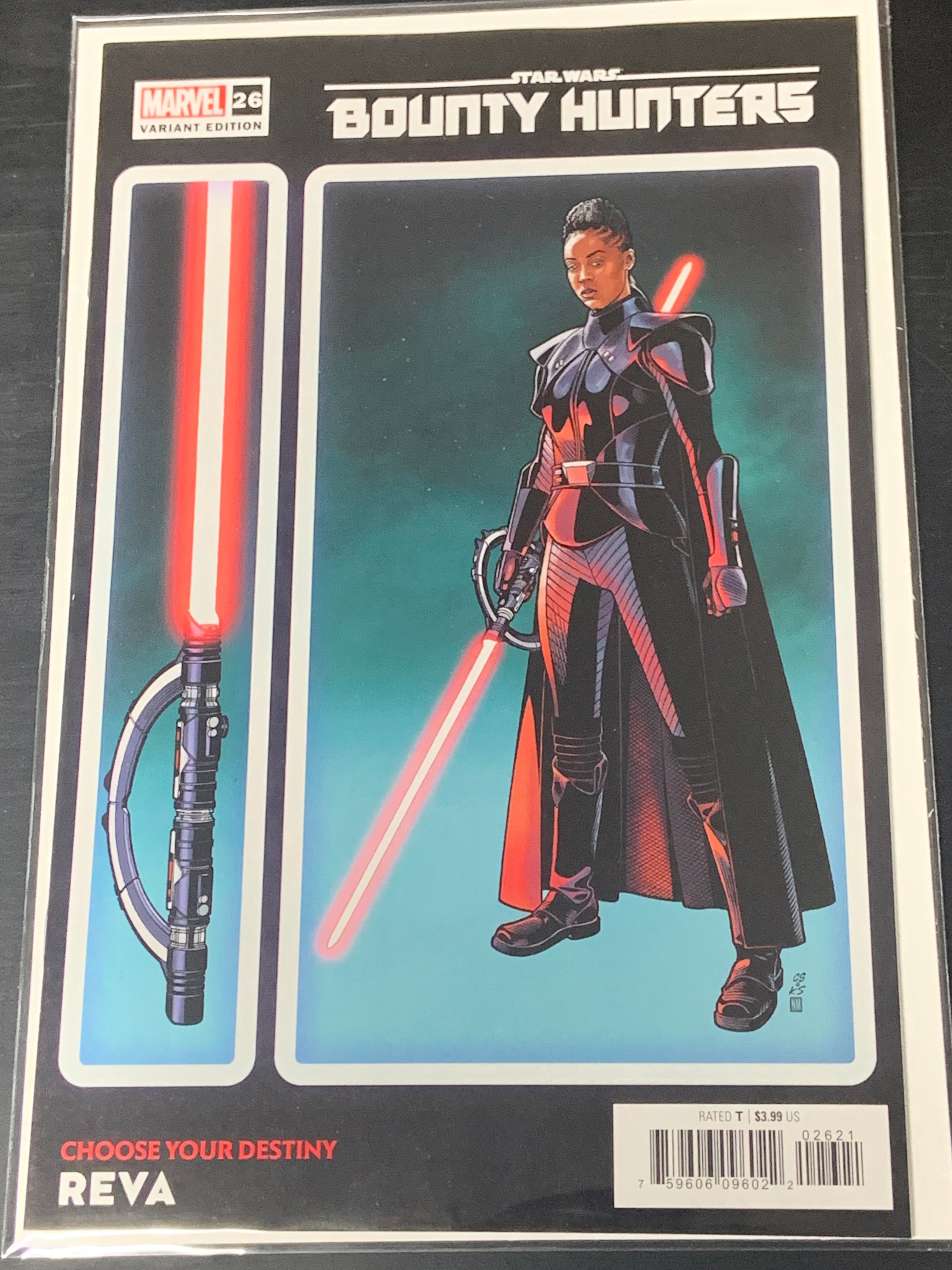 Star Wars Bounty Hunters 26 Marvel 2022 Sprouse Variant, 1st Reva Cover
