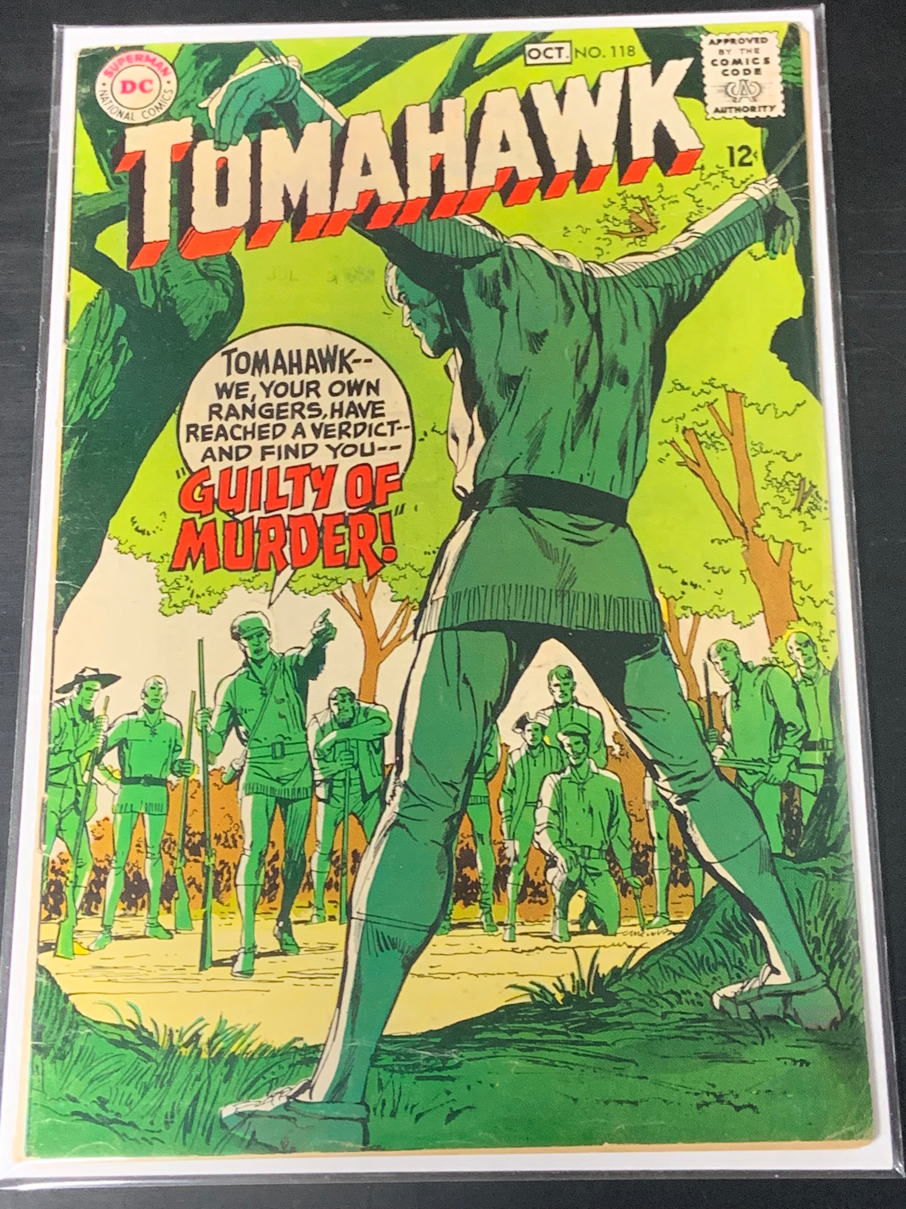 Tomahawk 118 Marvel 1968 Neal Adams Bondage Cover