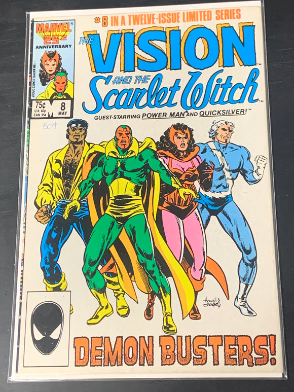 Vision and the Scarlet Witch 8 Marvel 1986