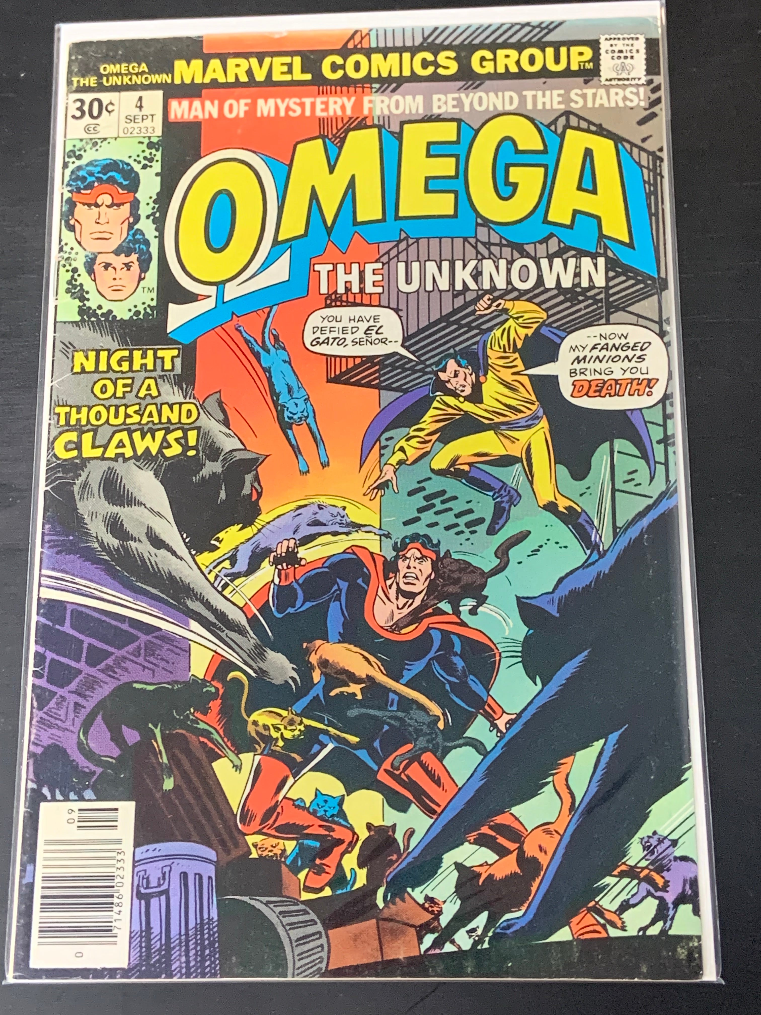 Omega the Unknown 4 Marvel 1976