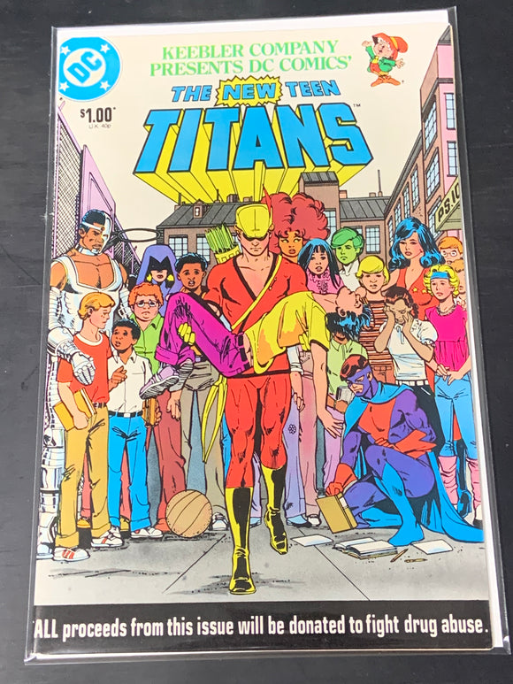 The New Teen Titans Keebler Anti-Drug Issue DC 1983 George Perez