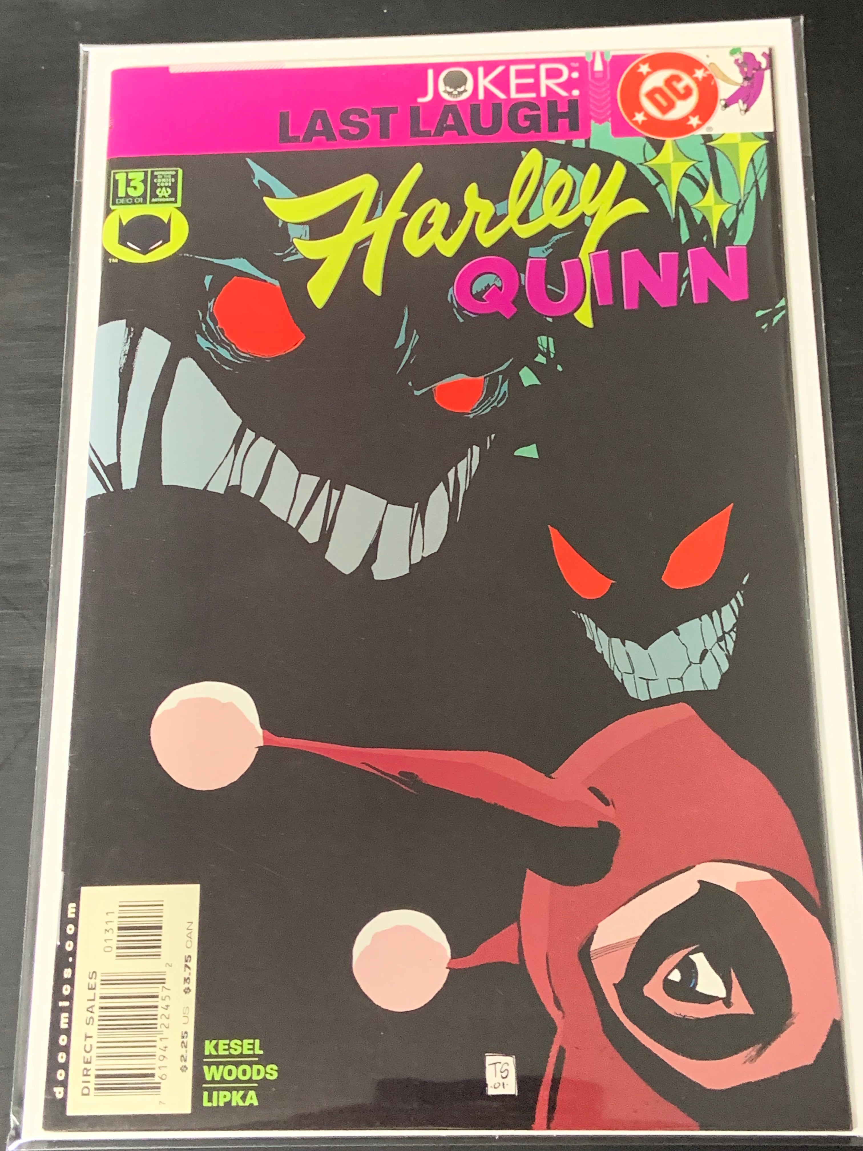 Harley Quinn 13 DC 2001 Scarce 1st Solo Series