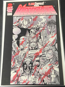 Bloodstrike 1 Image 1993 1st Thermal Reactive Comic Book