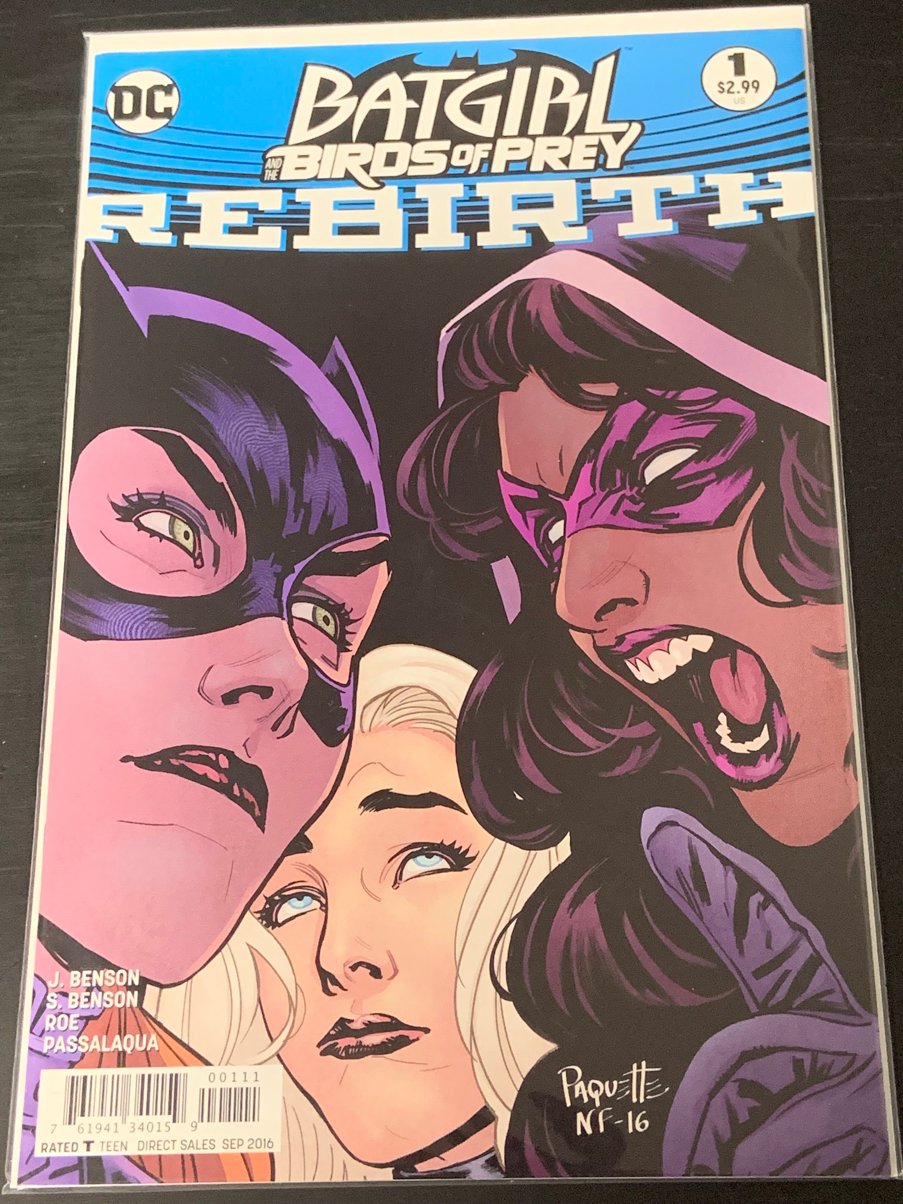 Batgirl and the Birds of Prey 1 DC Rebirth 2016