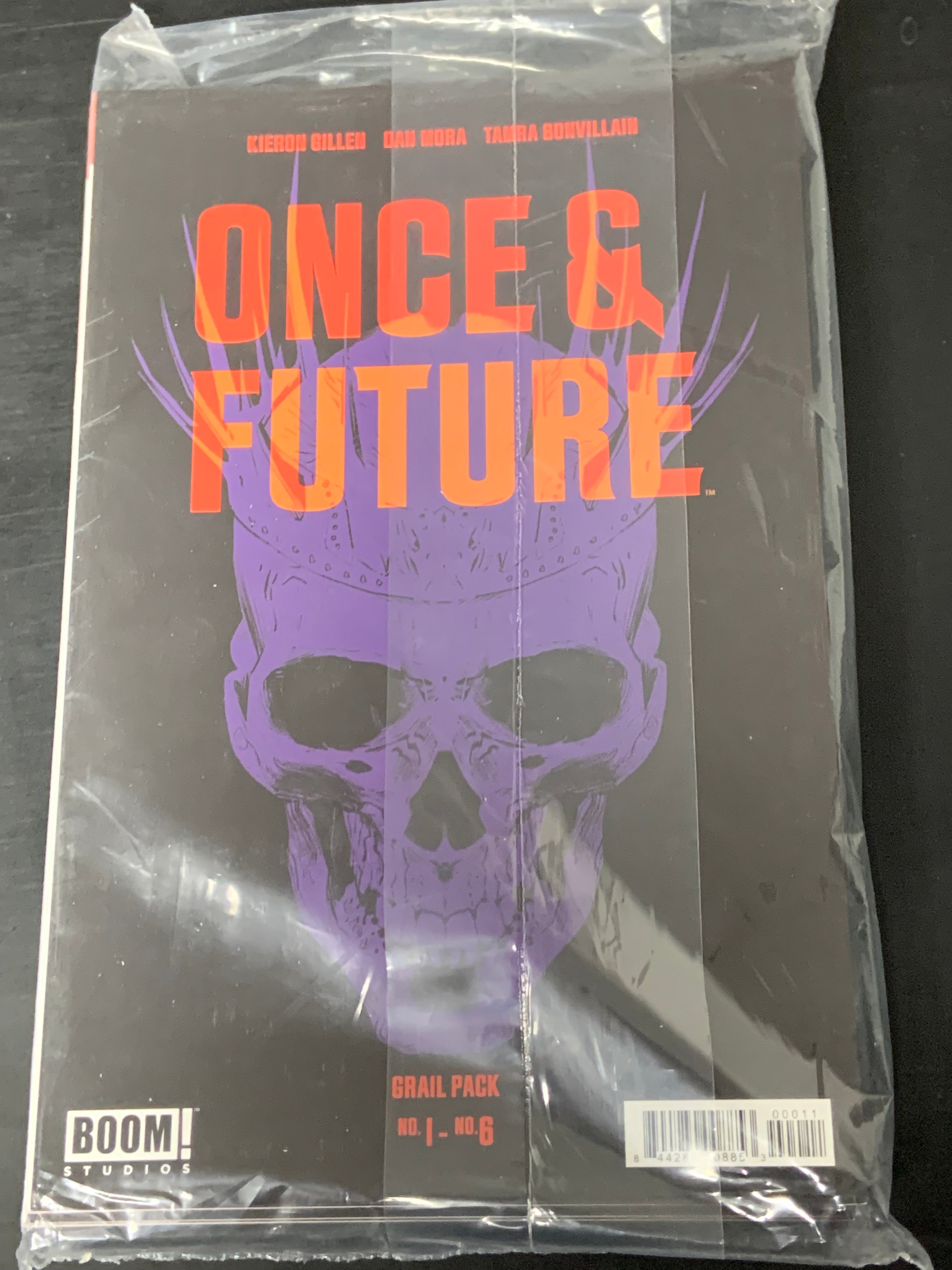 Once & Future 1-6 Grail Pack Boom 2022 Sealed Set of 6 Virgin Covers