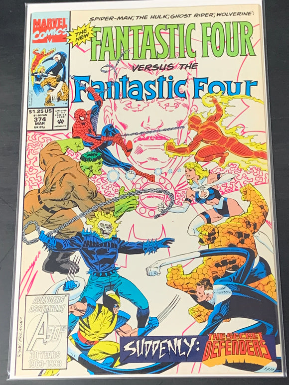 Fantastic Four 374 Marvel 1993