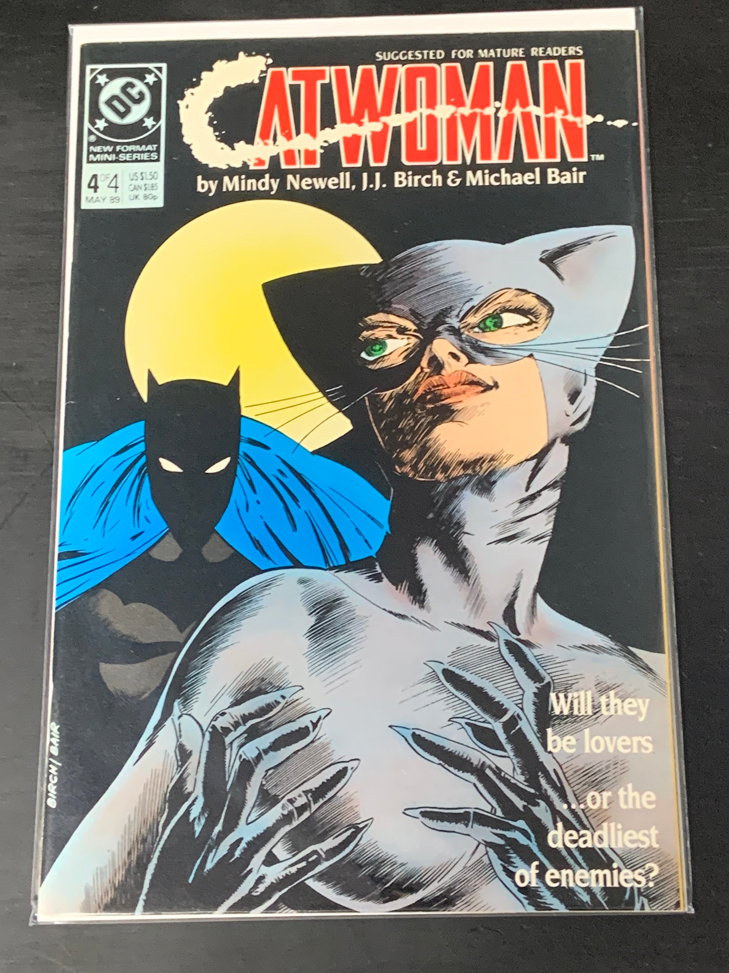 Catwoman 4 DC 1989 1st Solo Series, Final Issue