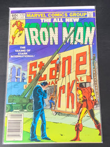 Iron Man 173 Marvel 1983 Newsstand, Stane takes Stark International