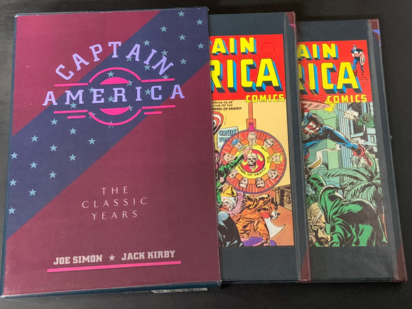 Captain America The Classic Years Hardcover Slipcase Edition - Joe Simon & Jack Kirby