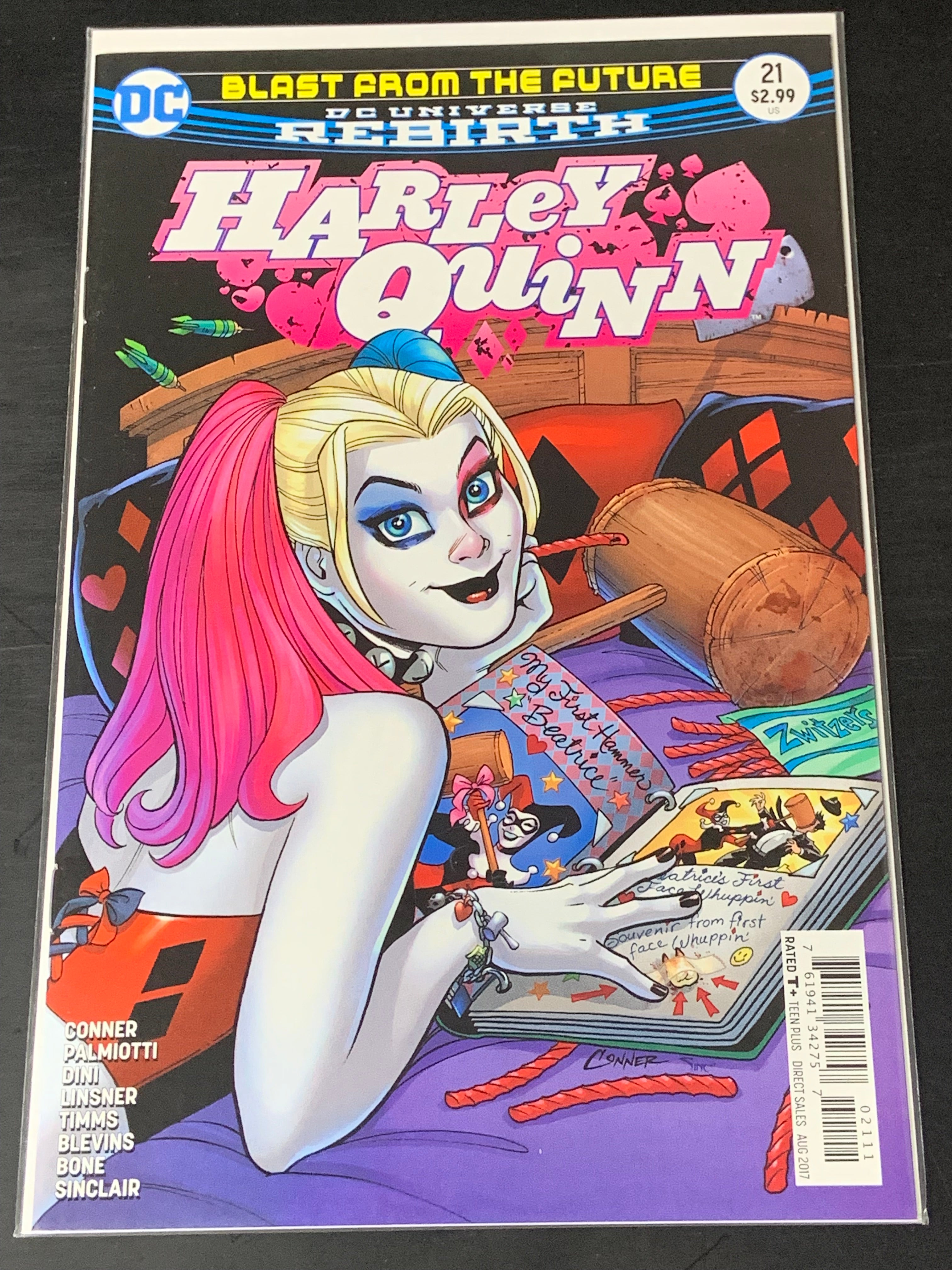 Harley Quinn 21 DC 2917 The Origin of The Red Tool