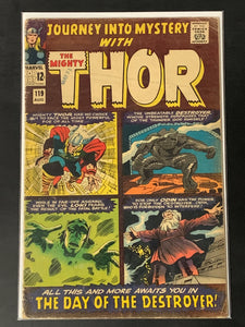 Journey Into Mystery 119 1965 1st App of the Warriors Three, 2nd Destroyer!