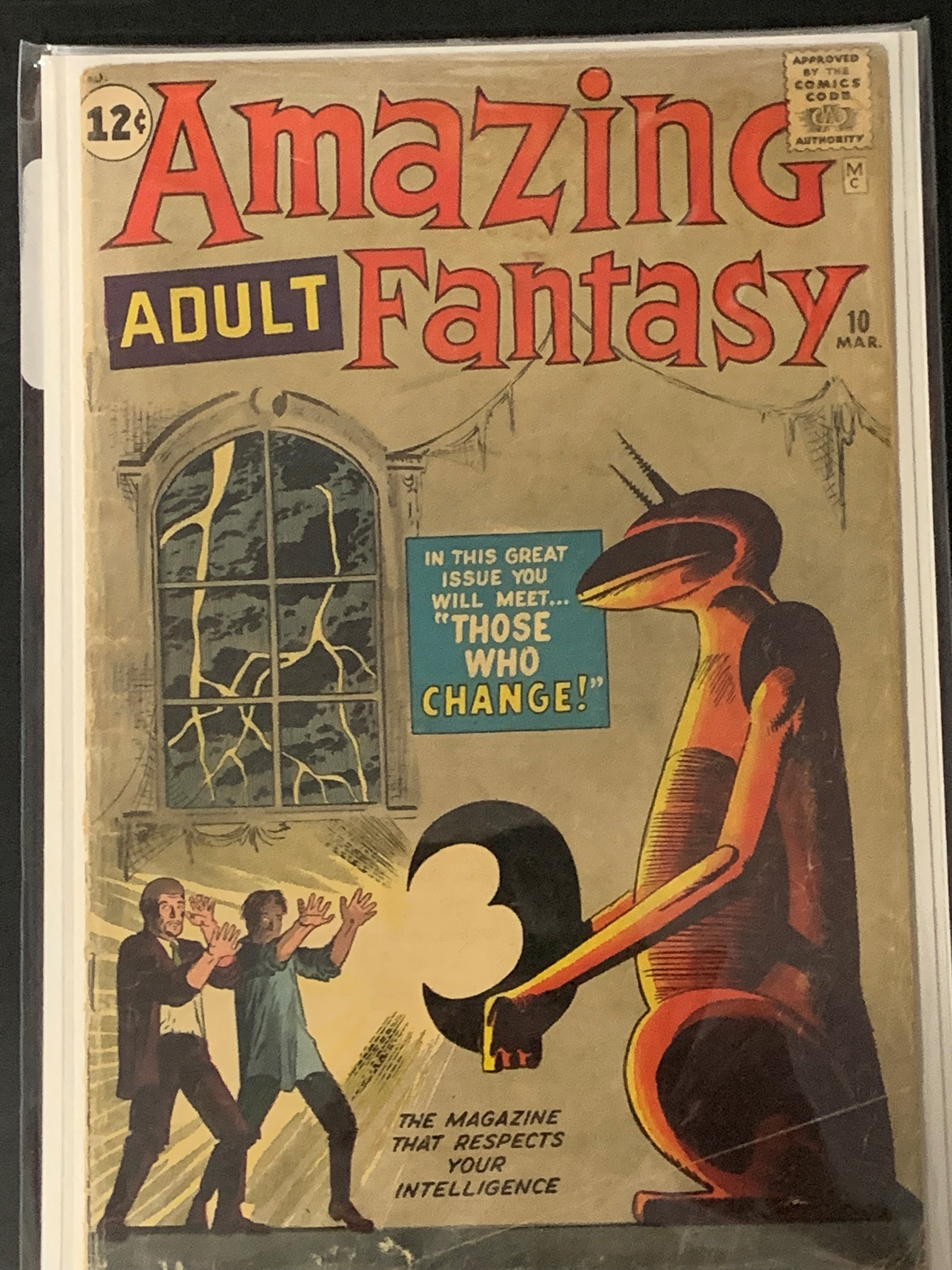 Amazing Adult Fantasy 10 1962 Pre Super Hero, Very Scarce!