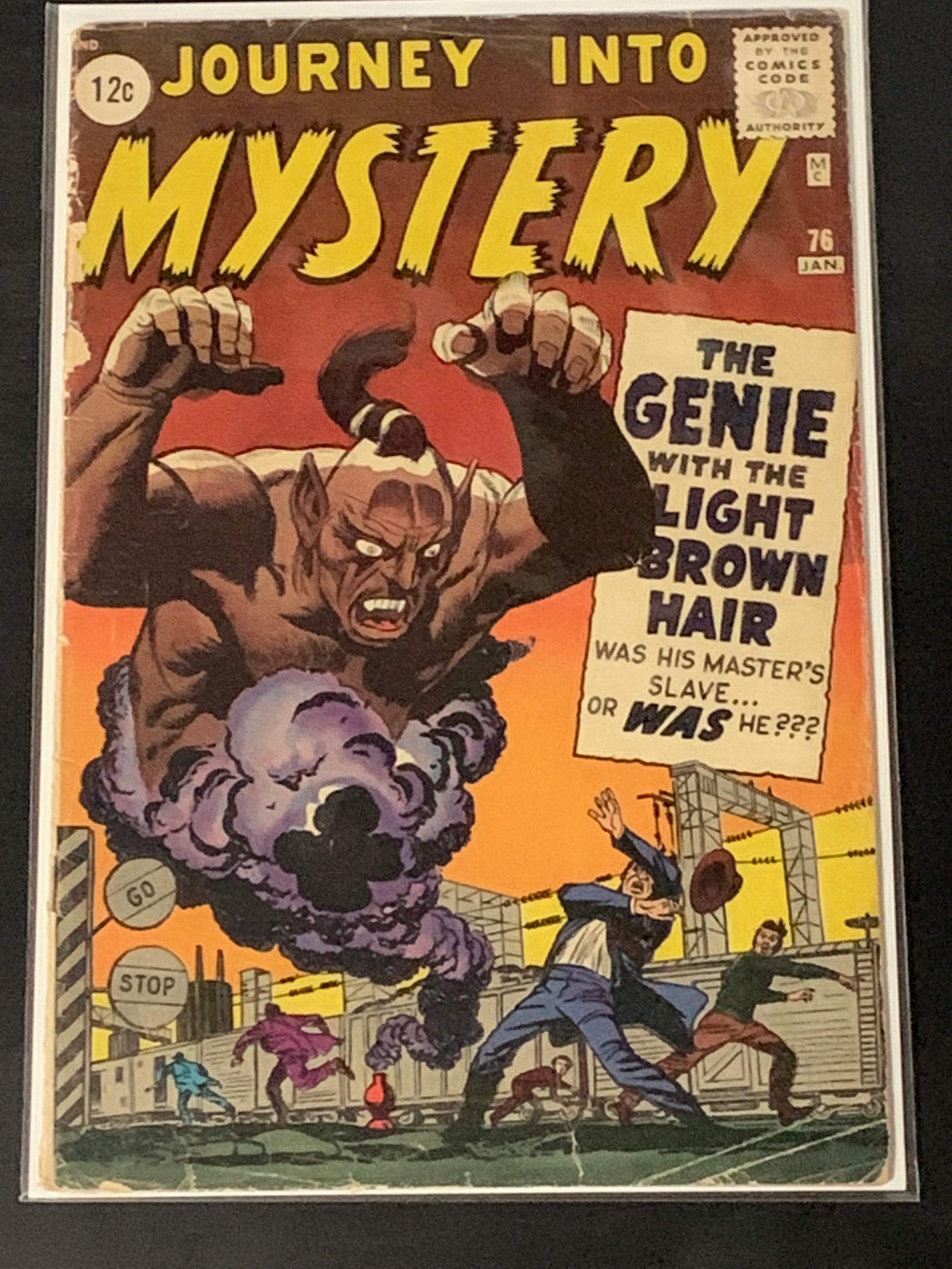 Journey Into Mystery 76 1962 Pre Super Hero, Very Scarce!