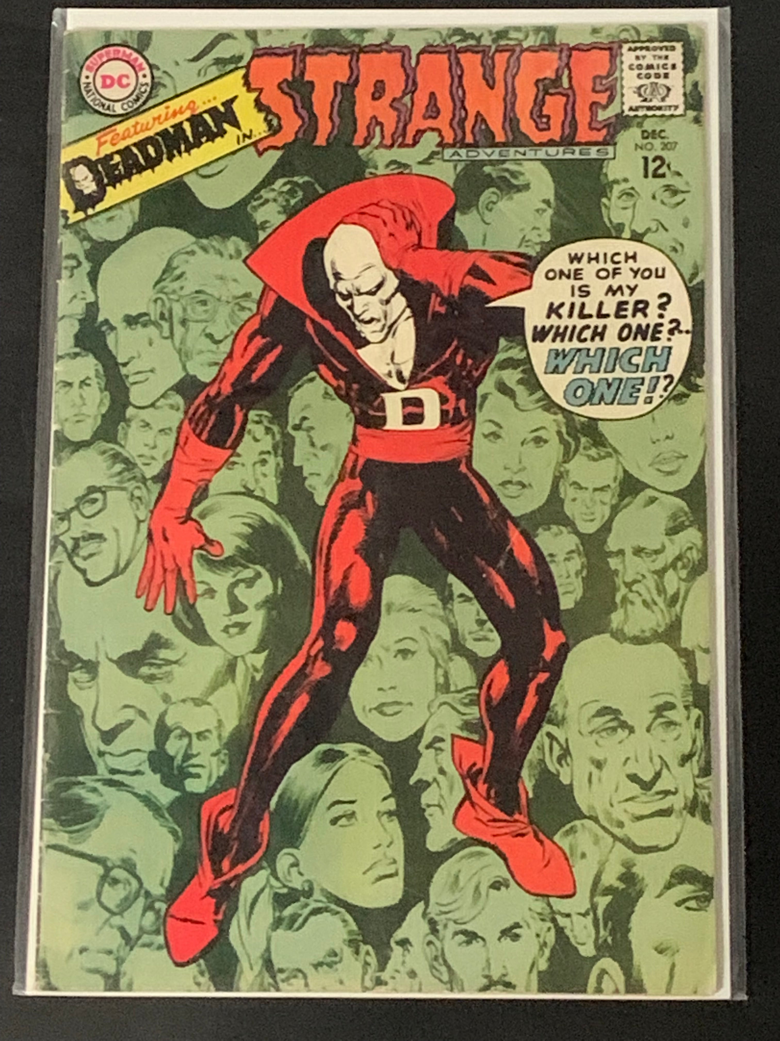 Strange Adventures 207 1967 3rd App of Deadman - Neal Adams Cover!