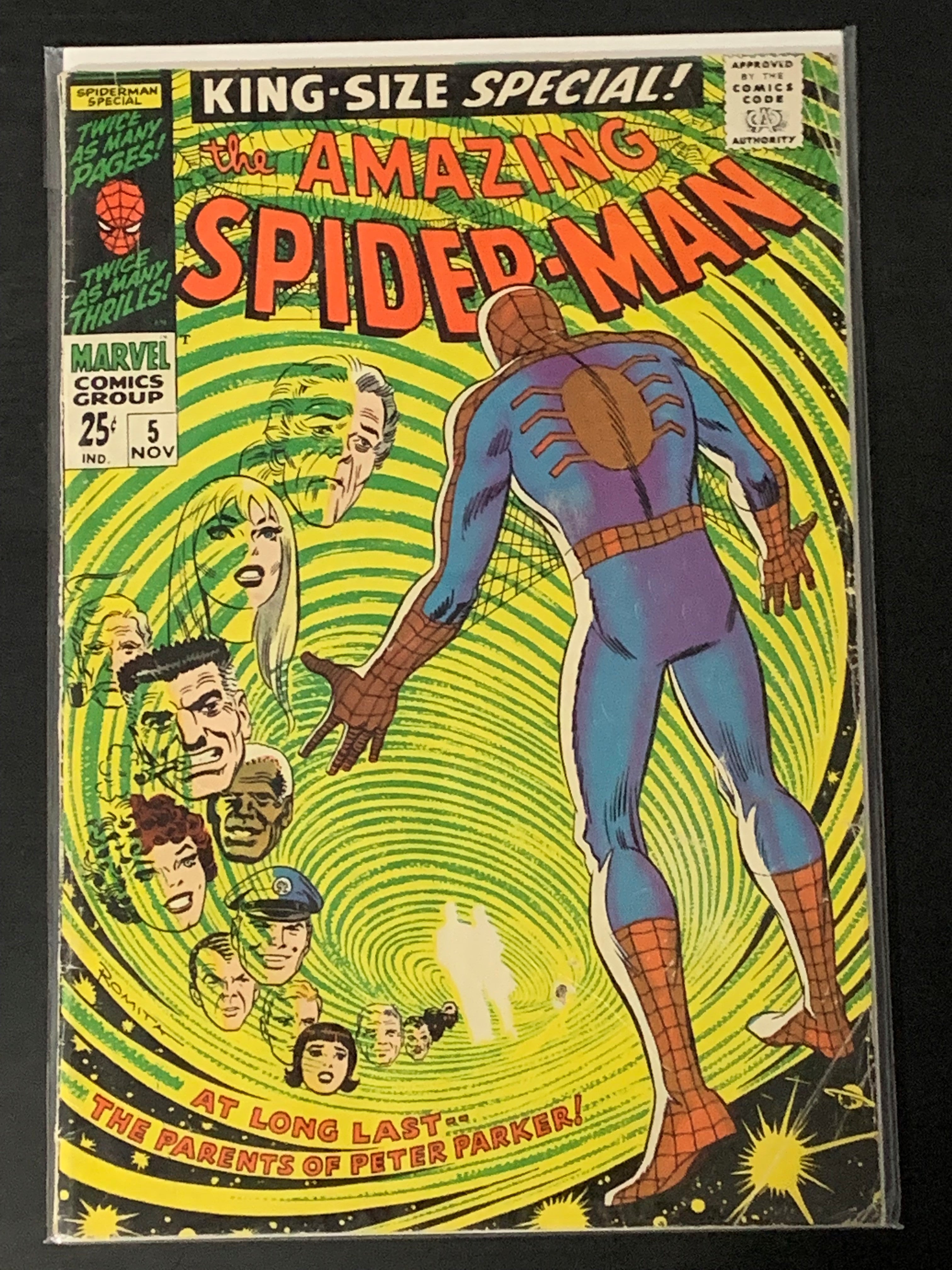 Amazing Spider-Man Annual 5 1968 1st Richard and Mary Parker!