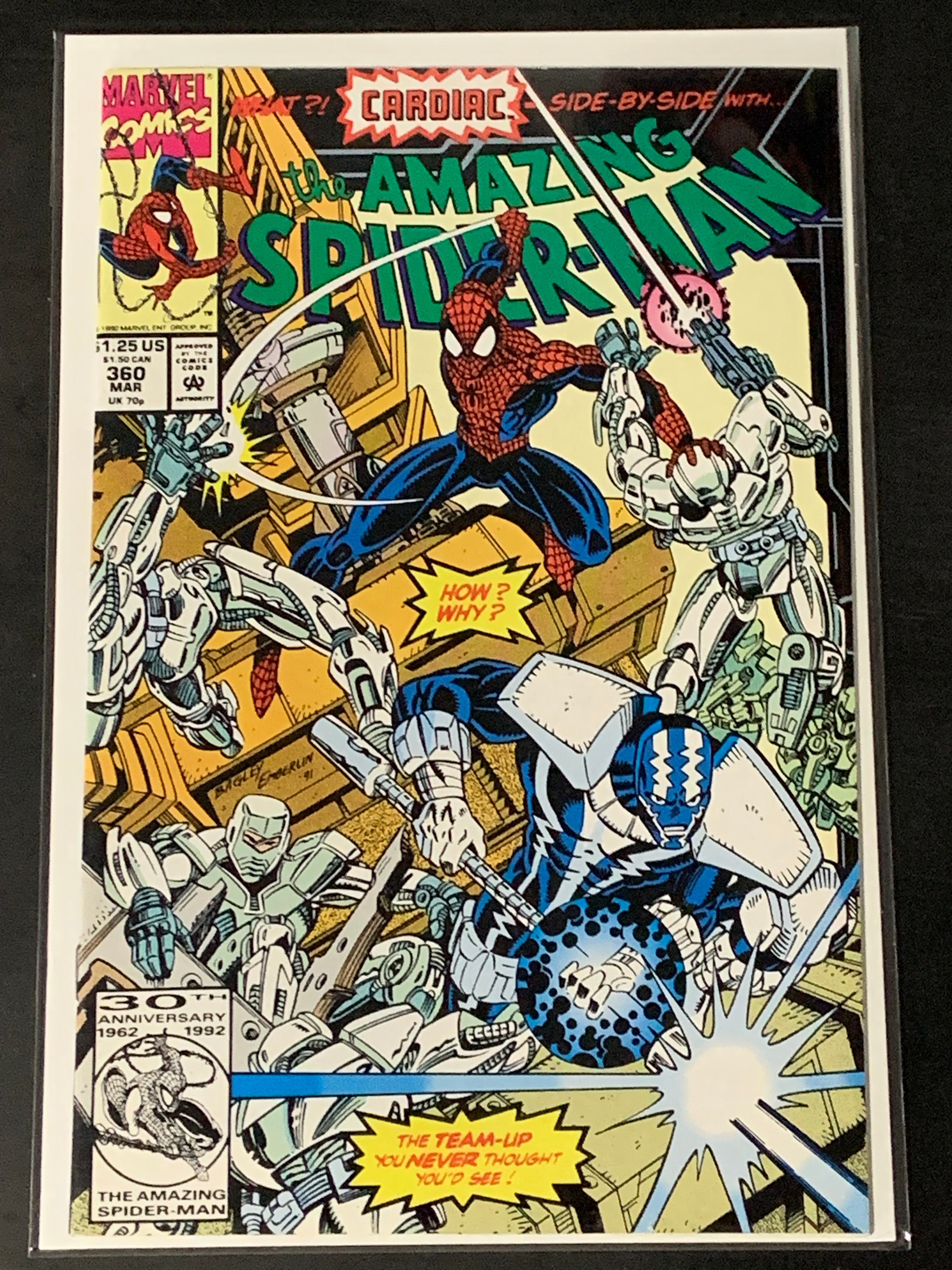 Amazing Spider-Man 360 Marvel 1992 2nd Cameo app of Carnage!