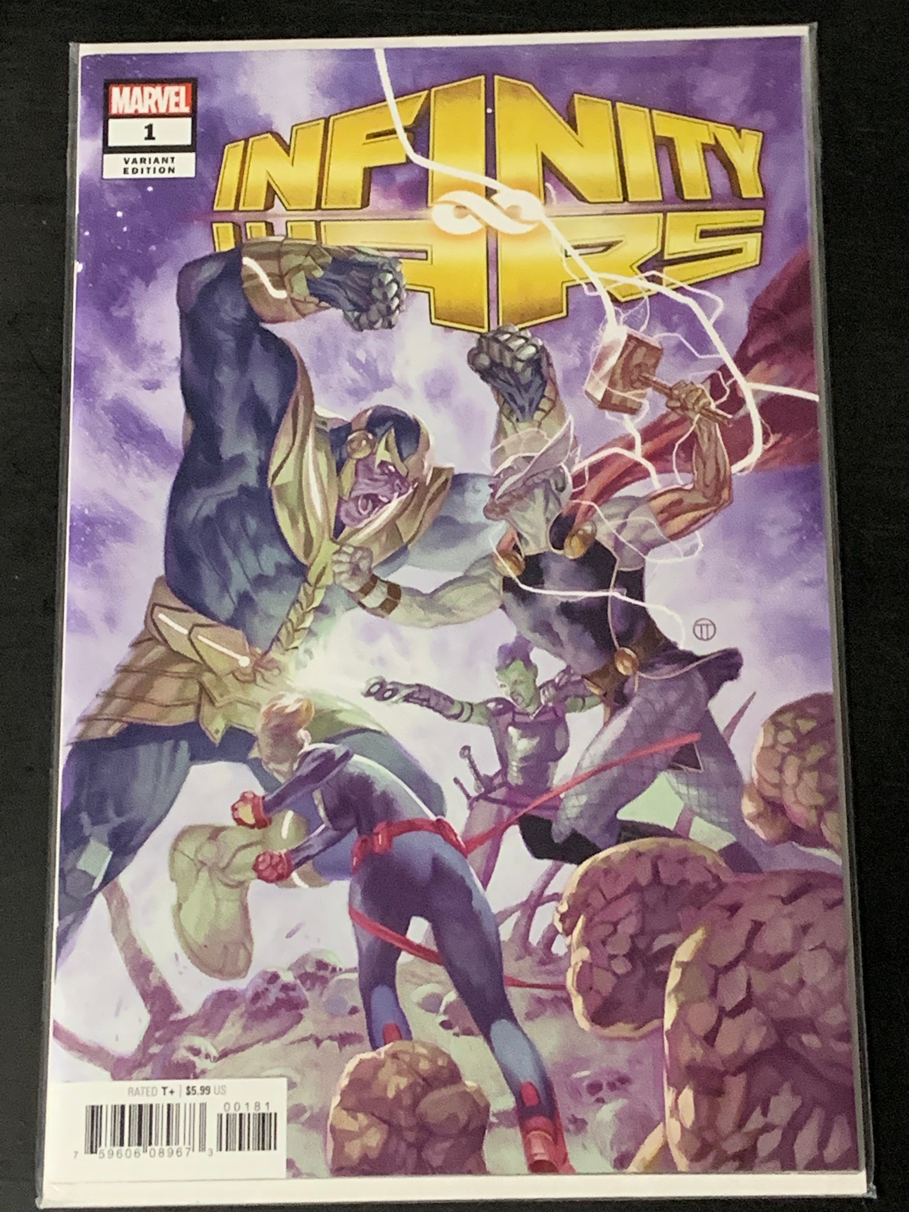 Infinity Wars 1 Marvel Comics 2018 1:50 Variant!