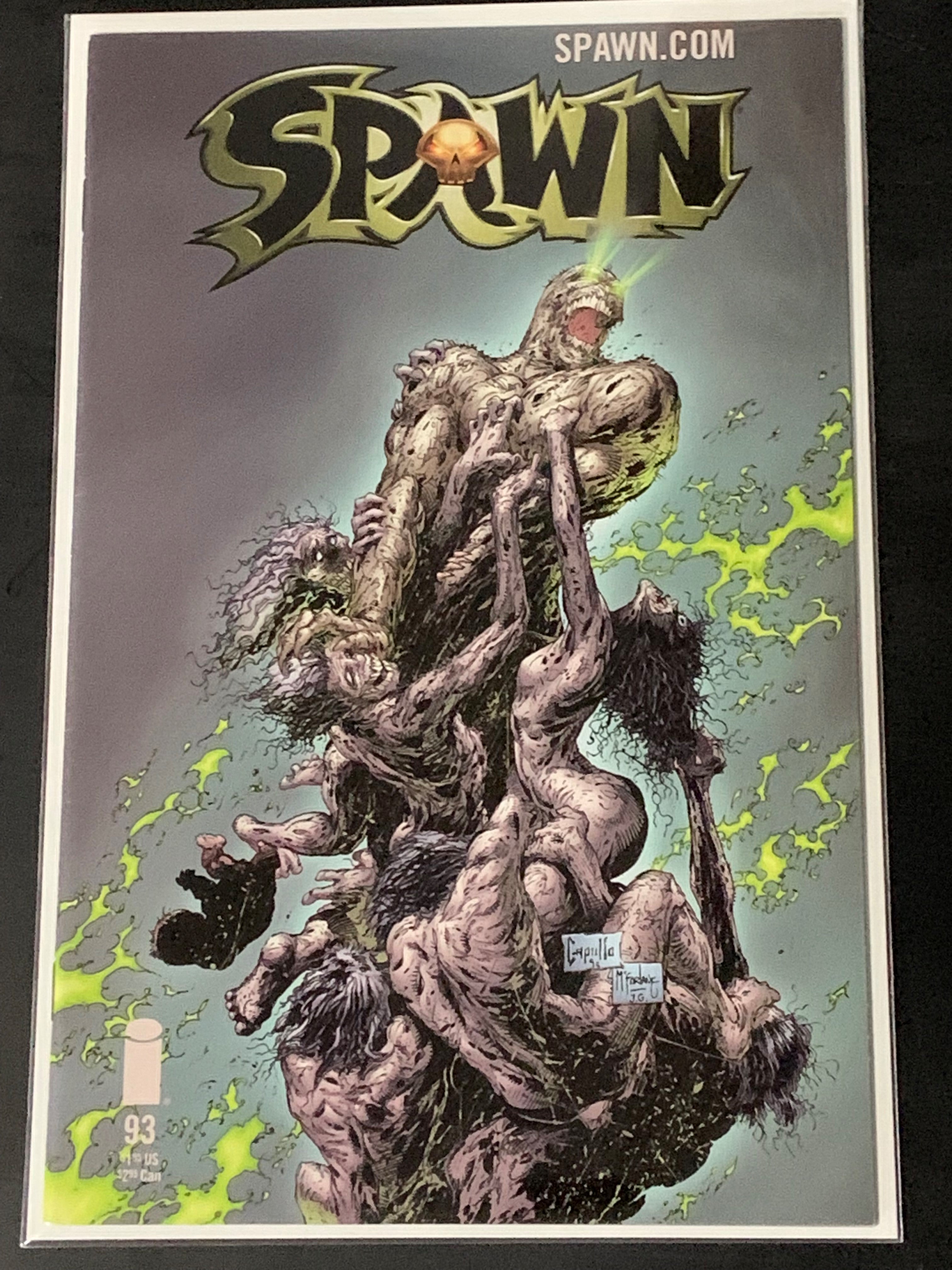 Spawn 93 Image 2000 1st app of Urizen, Very Low Print Run!