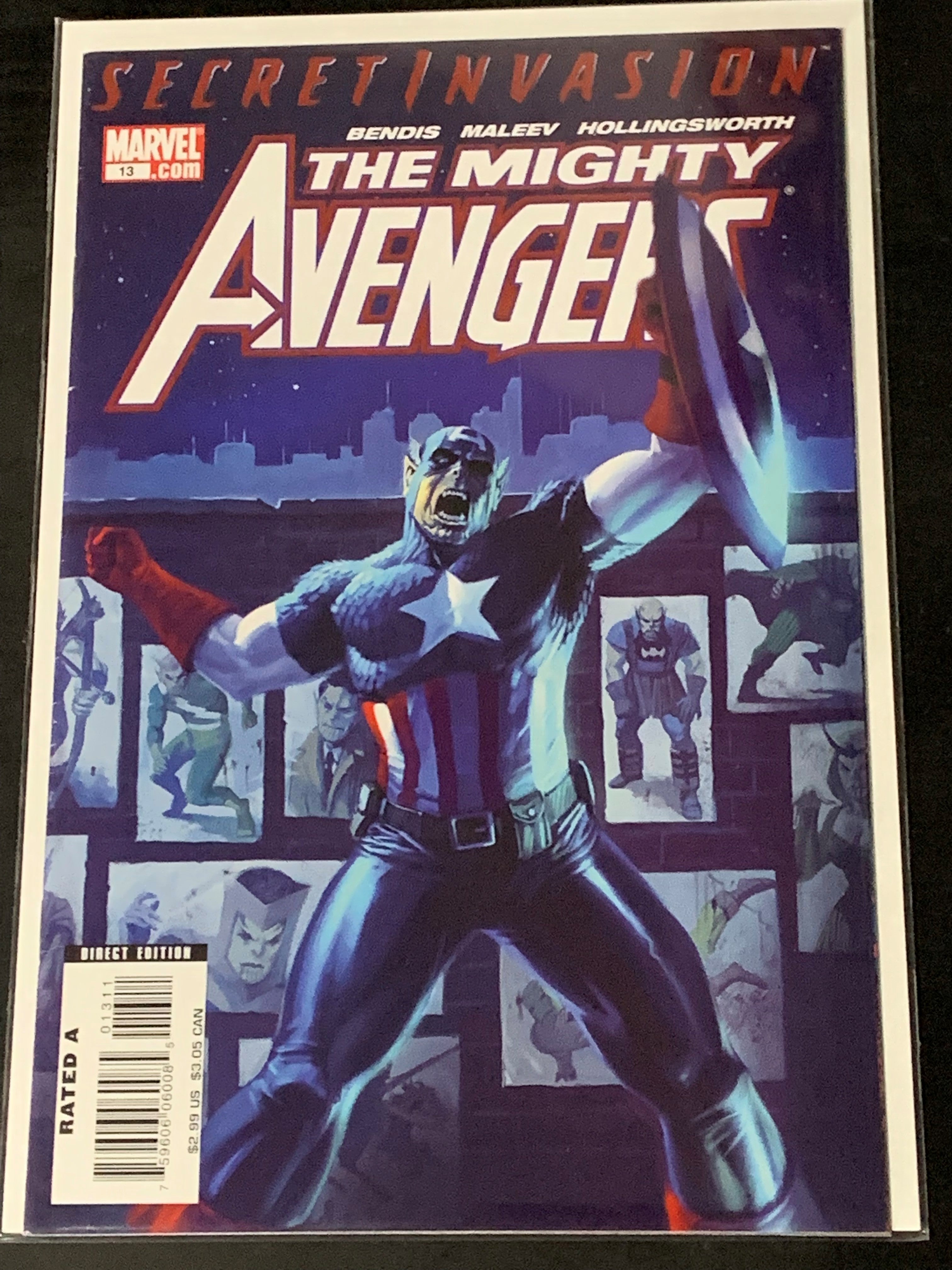 The Mighty Avengers 13 2008 1st app of the Secret Warriors!