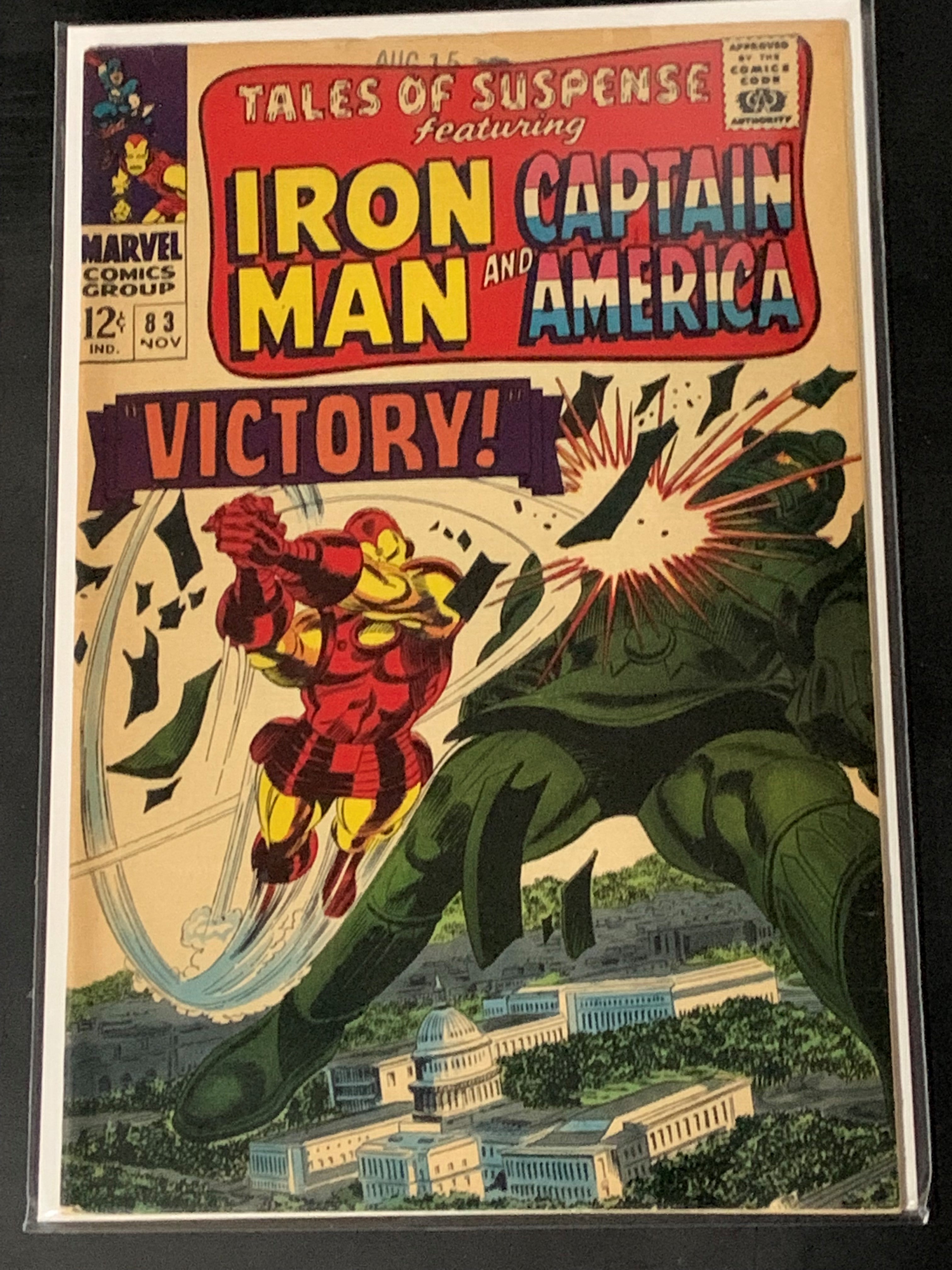 Tales of Suspense 83 19966 1st app of Tumbler, 2nd Adaptoid!