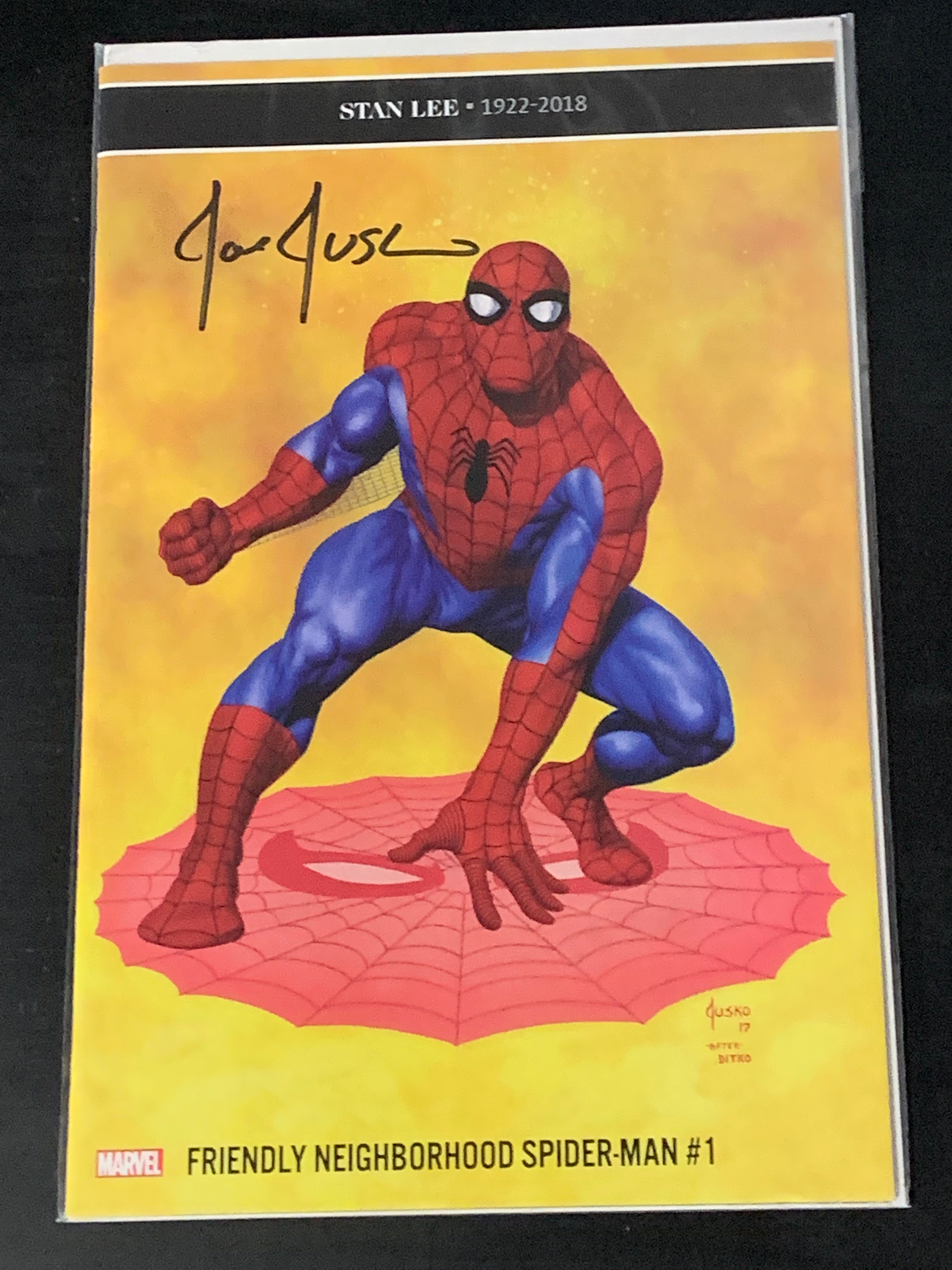Friendly Neighborhood Spider-Man 1 2019 Signed by Jusko!