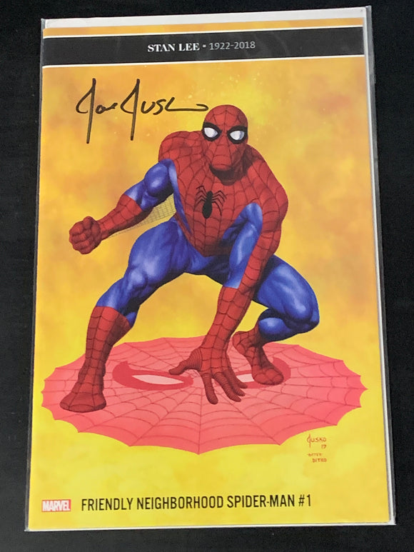 Friendly Neighborhood Spider-Man 1 2019 Signed by Jusko!