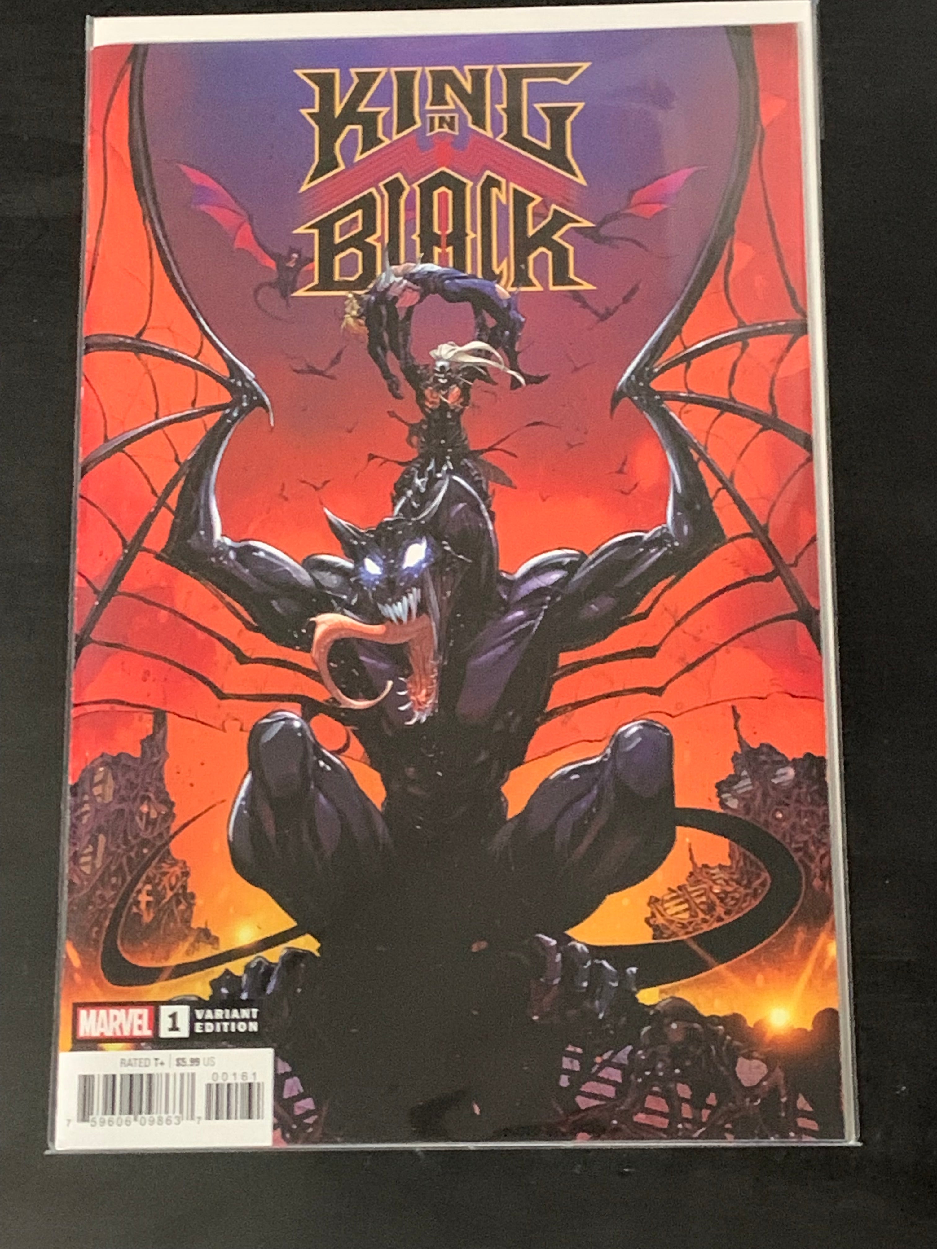 King in Black 1 Marvel 2021 1:50 "Dragon" Variant