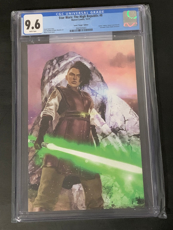 Star Wars High Republic 8 Turini  Virgin Variant CGC 9.6
