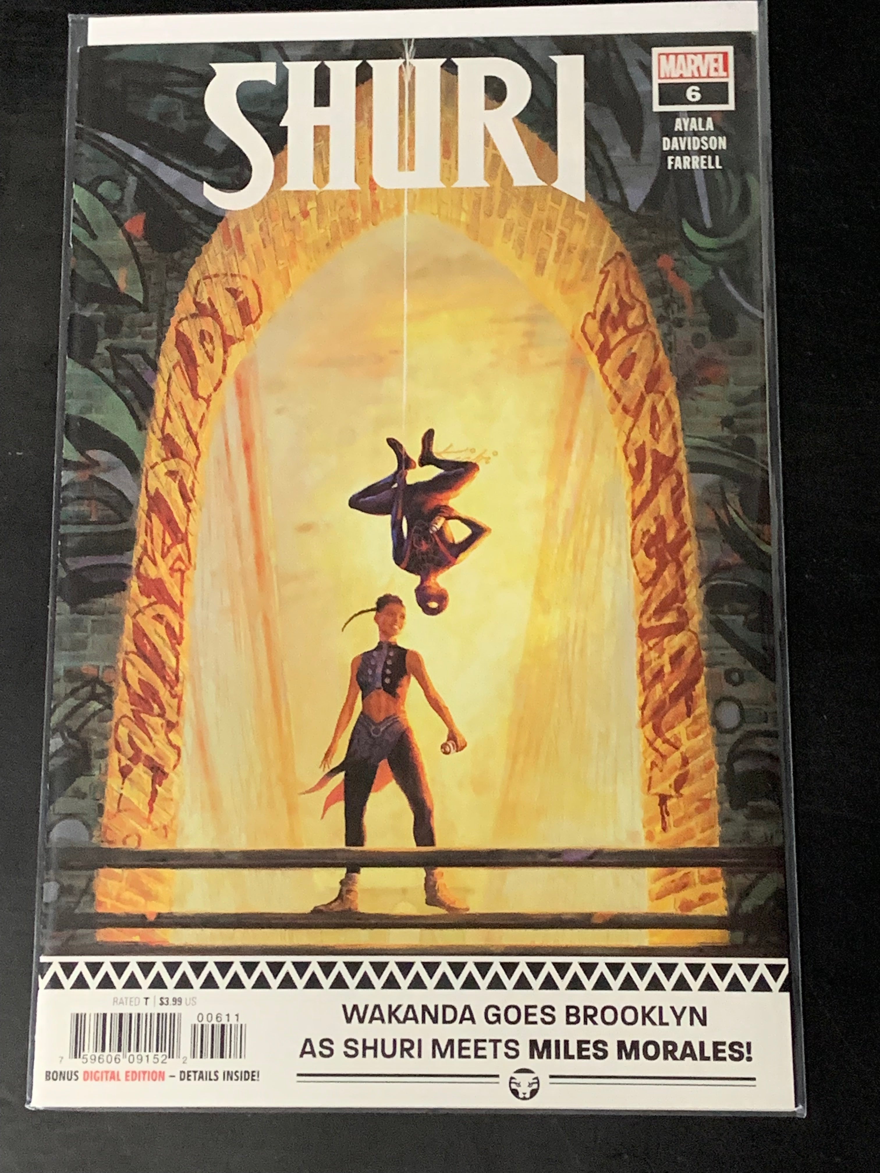 Shuri 6 Marvel 2019 1st meeting of Miles and Shuri!
