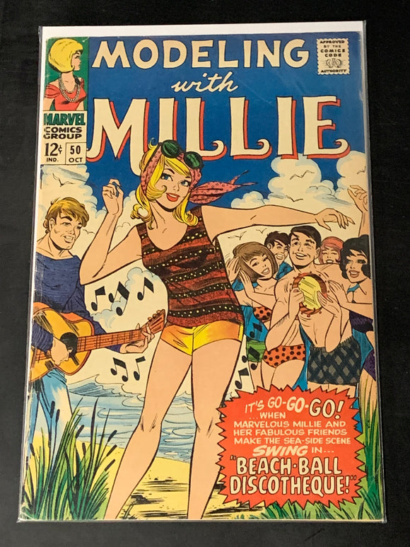 Modeling With Millie 50  1966 Scarce Swimsuit issue