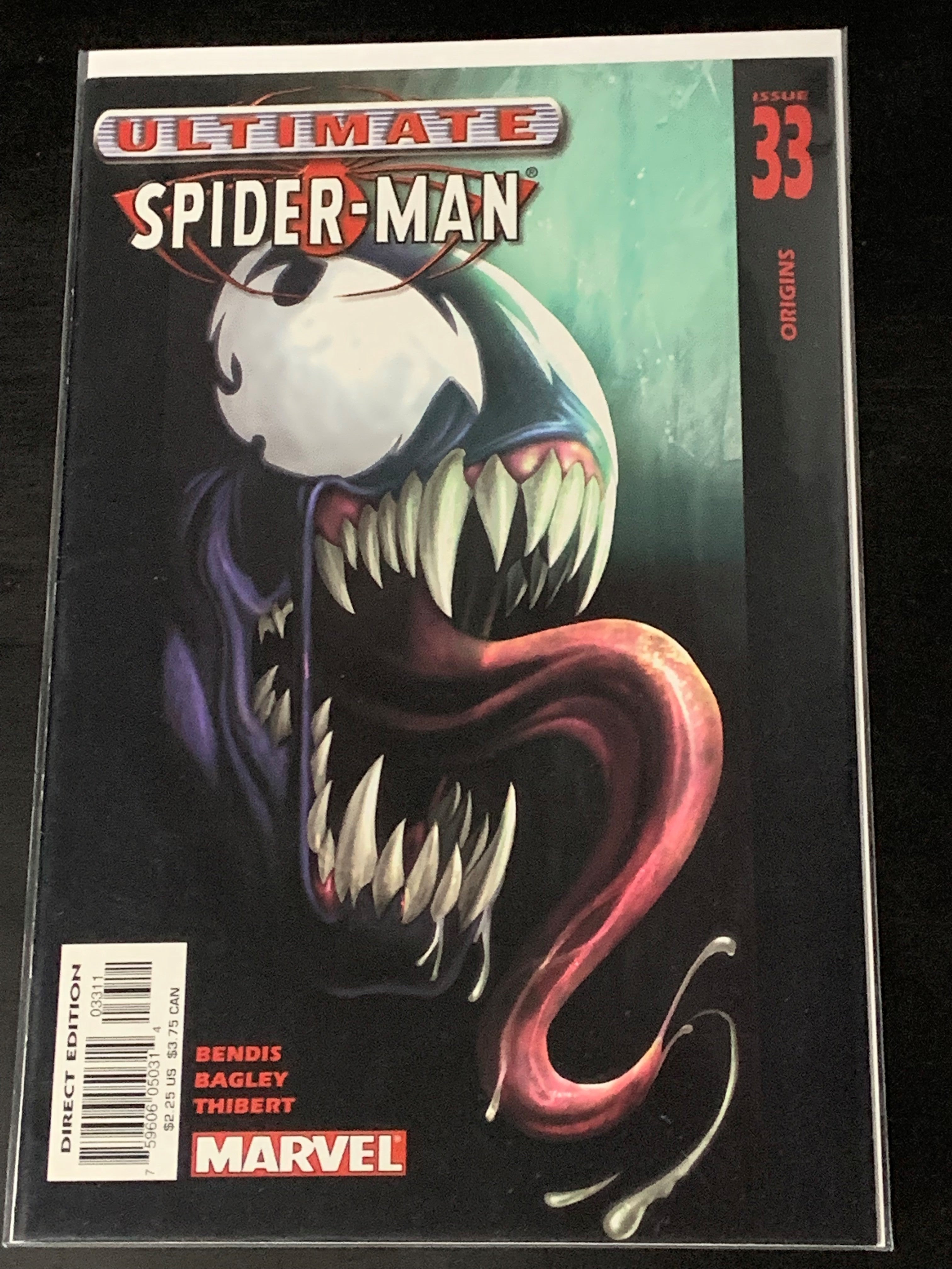 Ultimate Spider-Man 33 Marvel 2003 1st app of Ultimate Venom