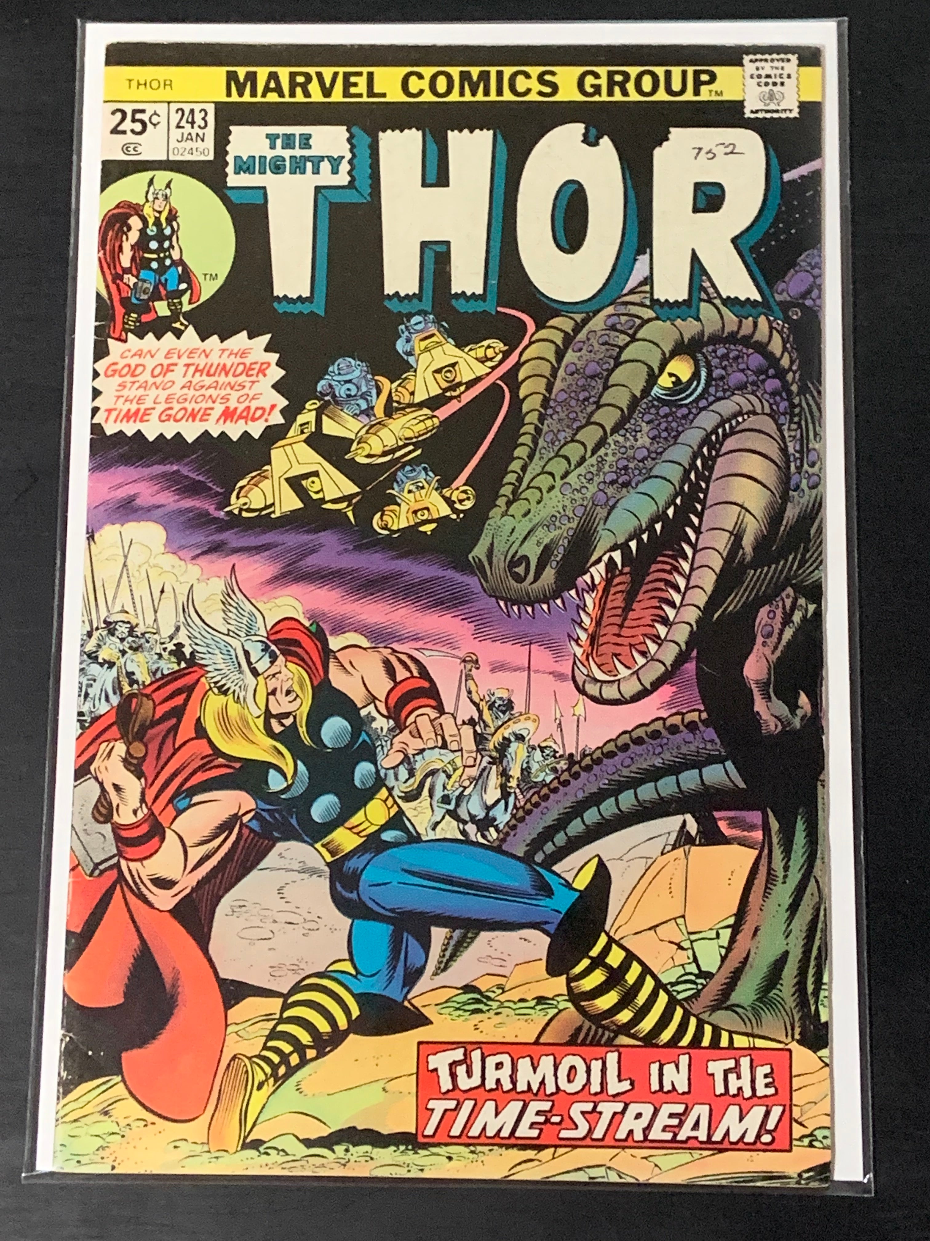 Thor 243 Marvel 1976 1st app of the Time Twisters!