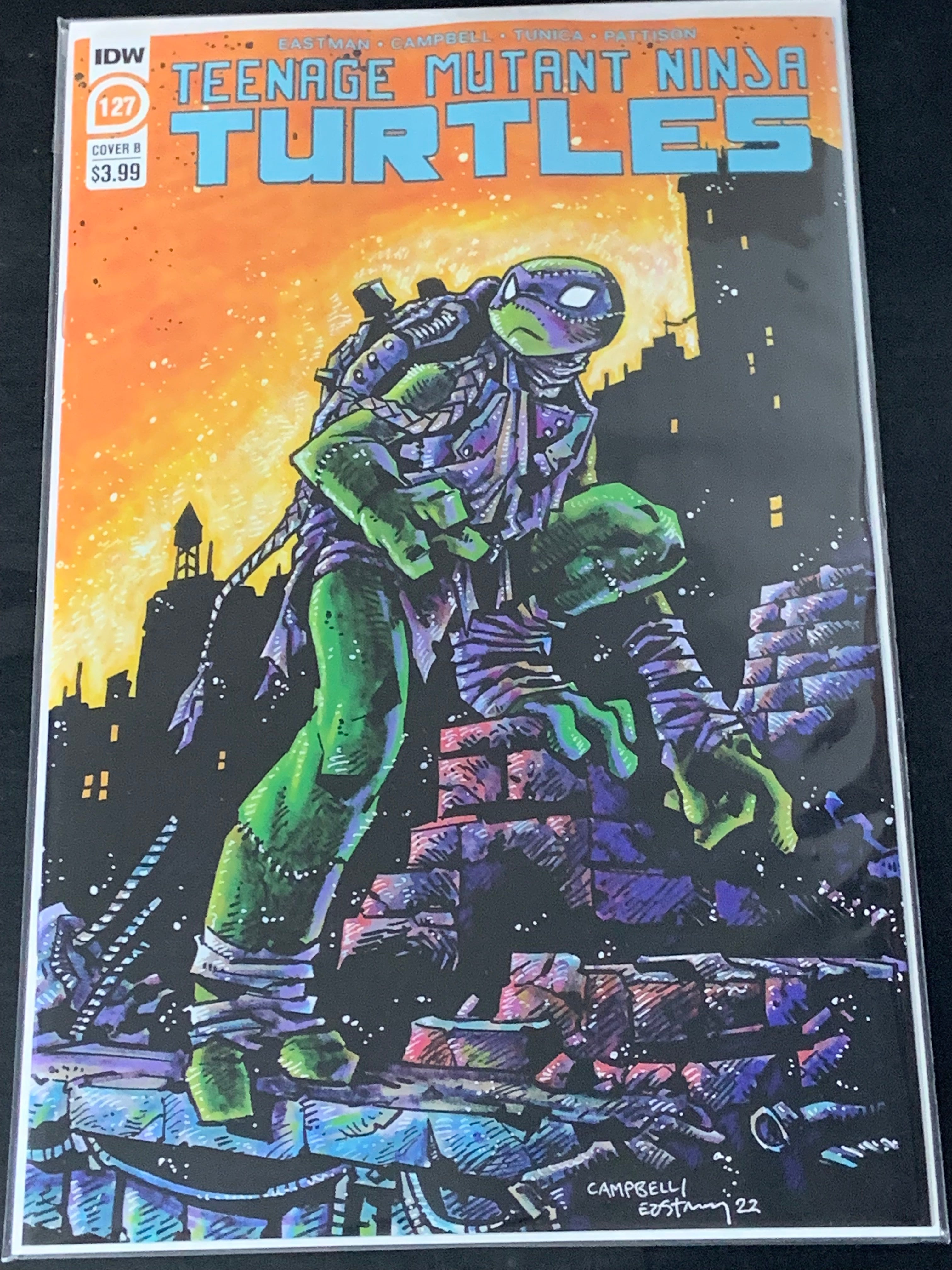 Teenage Mutant Ninja Turtles 127 Cover B 1st app of Venus!