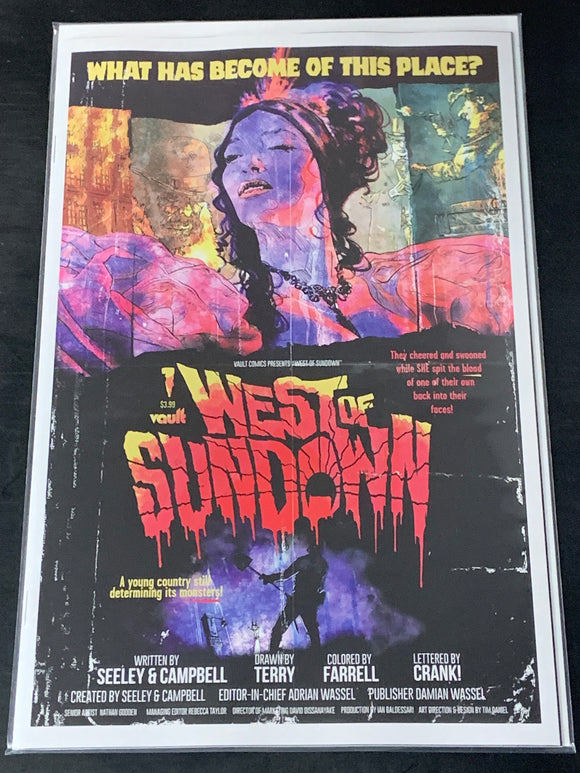 West of Sundown 1 Vault Comics 2022 Cover A Campbell