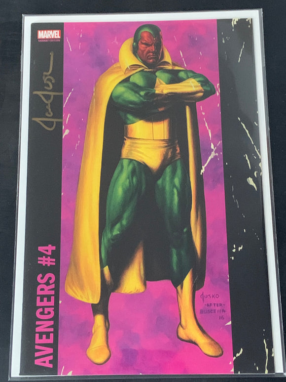 Avengers 4  2017 Joe Jusko Variant - Signed!