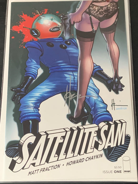 Satellite Sam 1 Image 2013 Signed by Howard Chaykin!