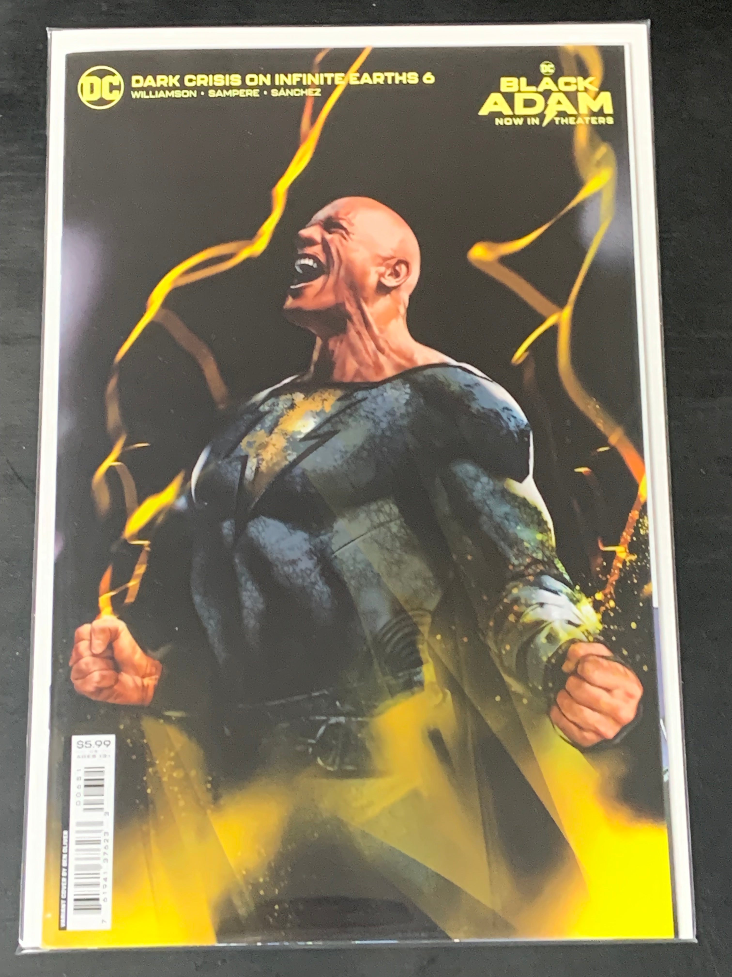 Dark Crisis on Infinite Earths 6 DC 2022 Ben Oliver Variant - Dwayne Johnson