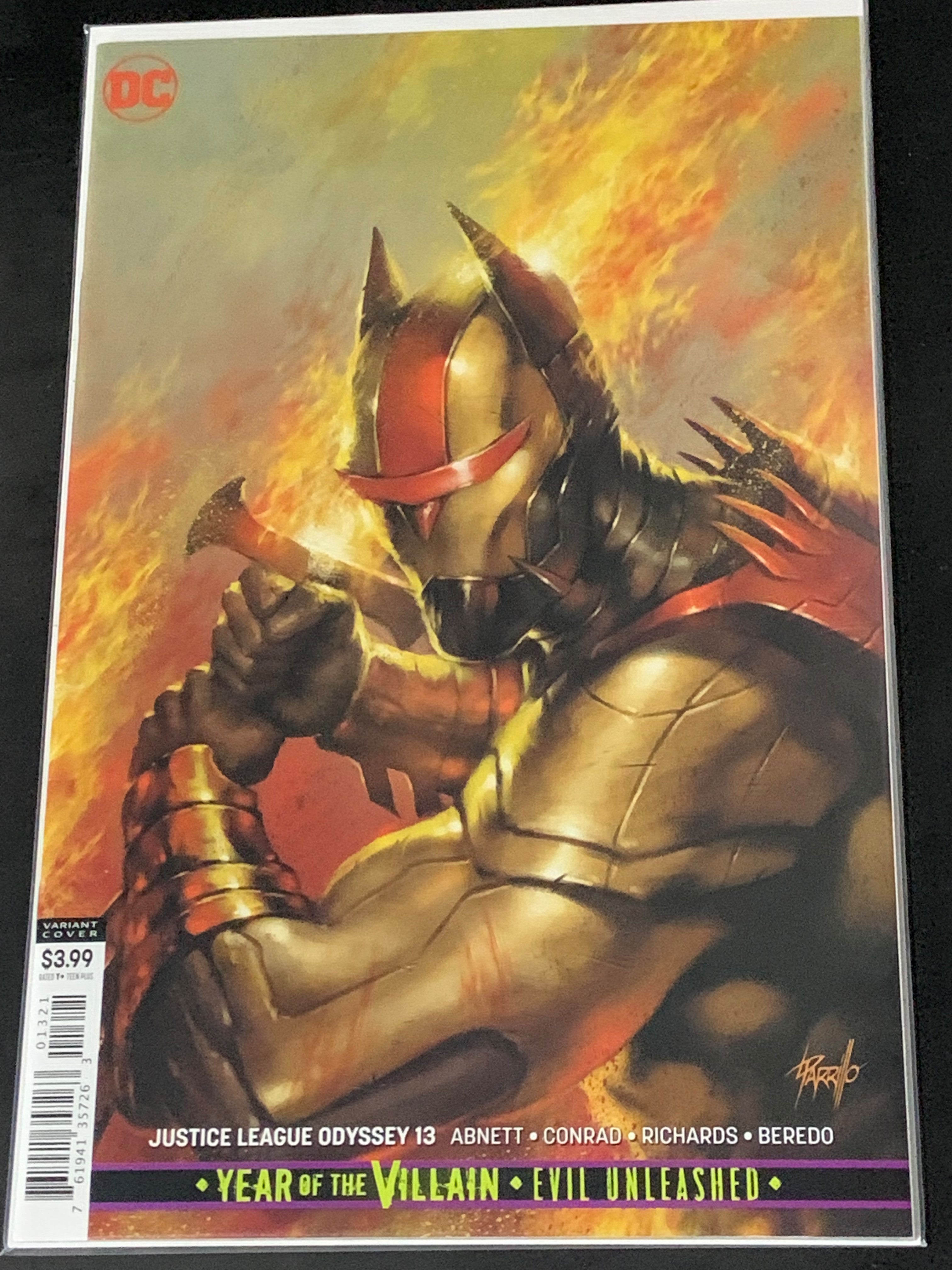 Justice League Odyssey 13 Parrillo Variant 1st app Arla Hax