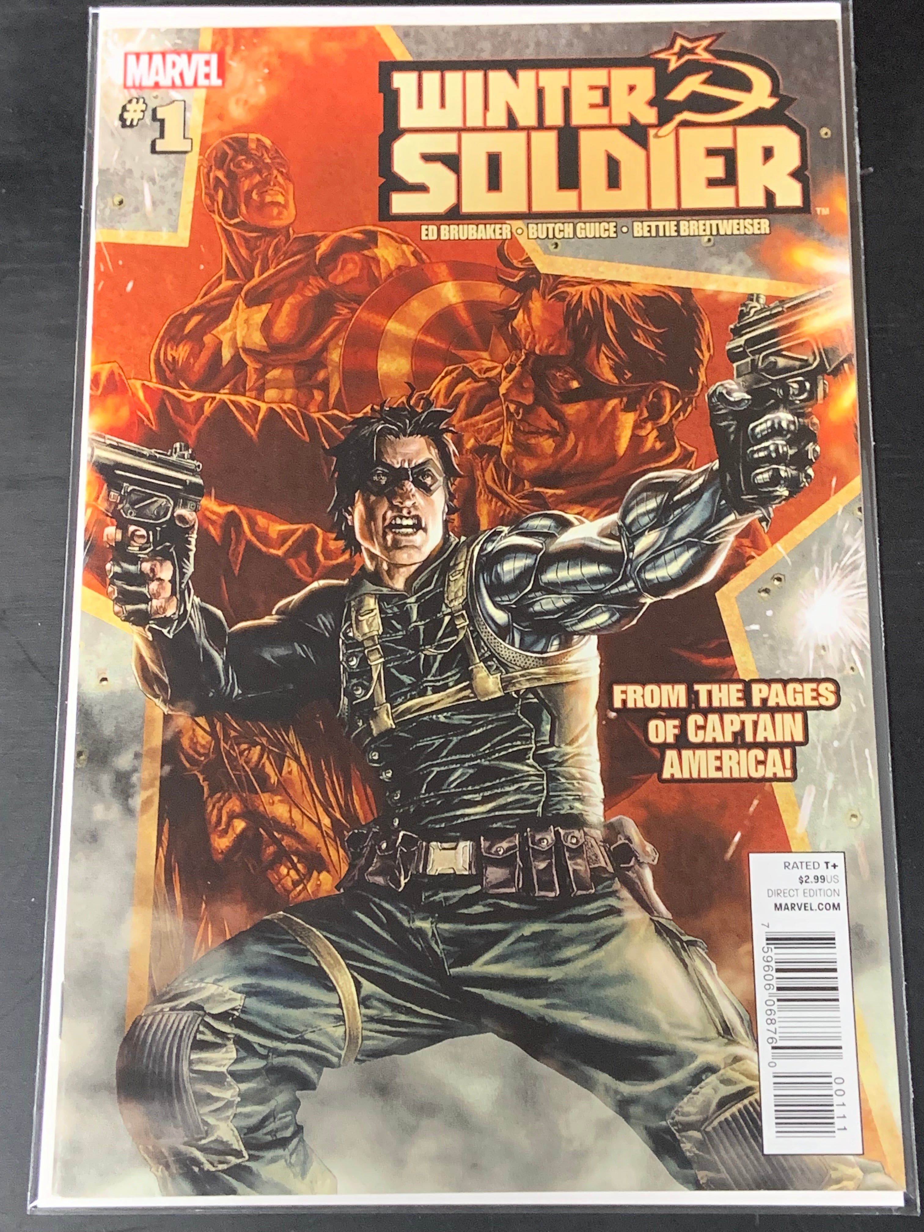 Winter Soldier 1 Marvel 2012 1st Solos Series, Lee Bermejo Cover