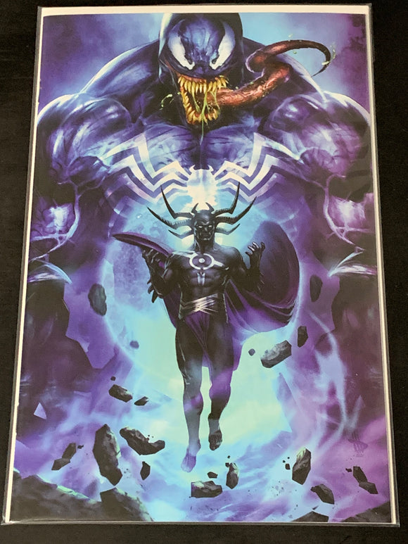 Venom 4 2022 Dave Wilkins Exclusive Virgin 1st Spearhead