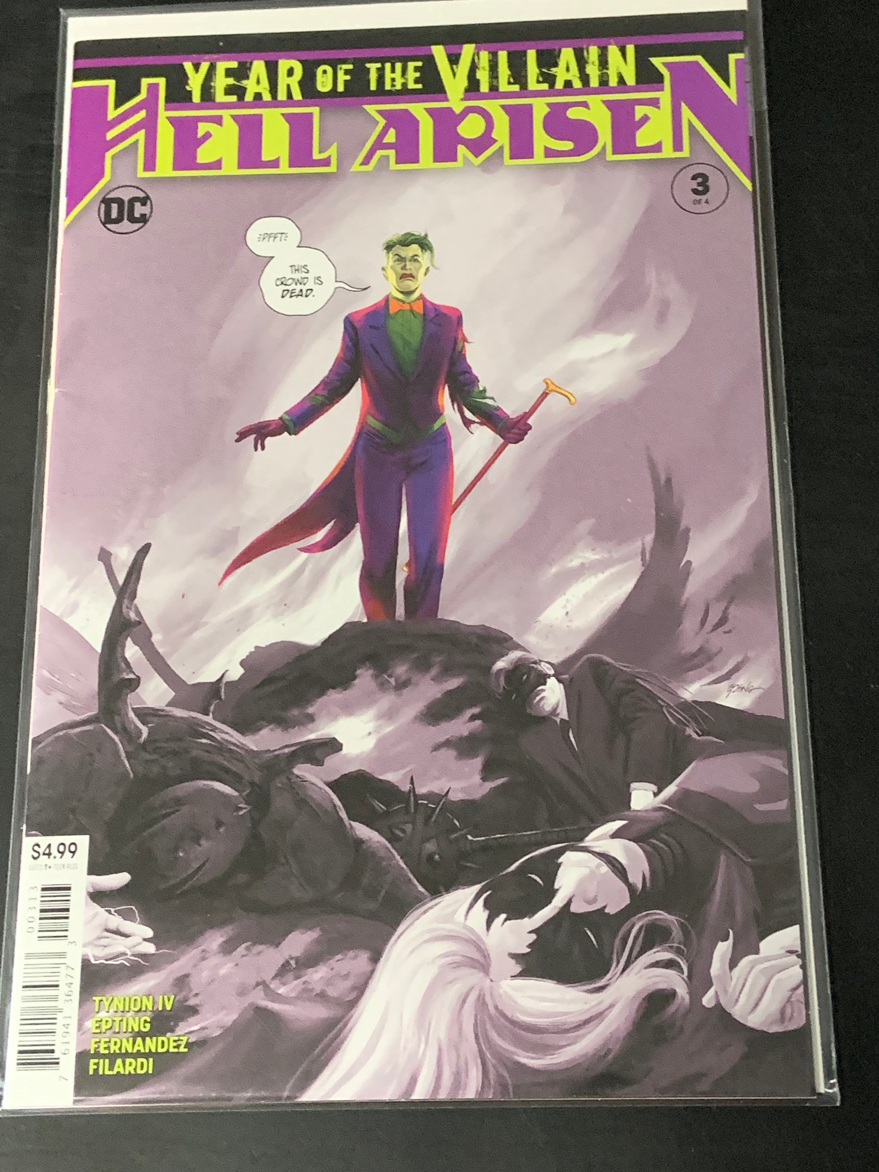 Hell Arisen 3 DC 2020 1st app of Punchline, 3rd Printing