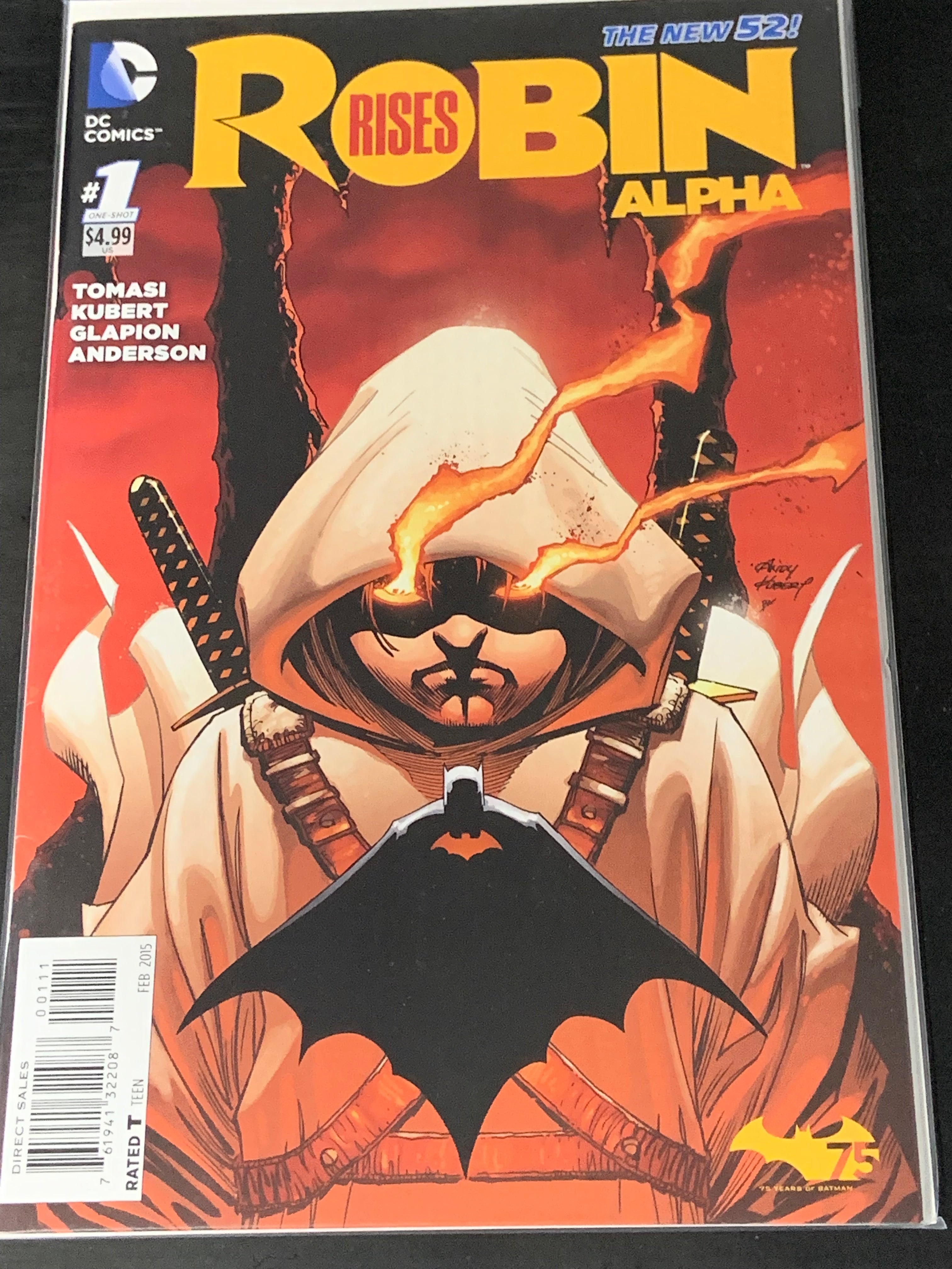 Robin Rises Alpha 1 DC 2016 Andy Kubert