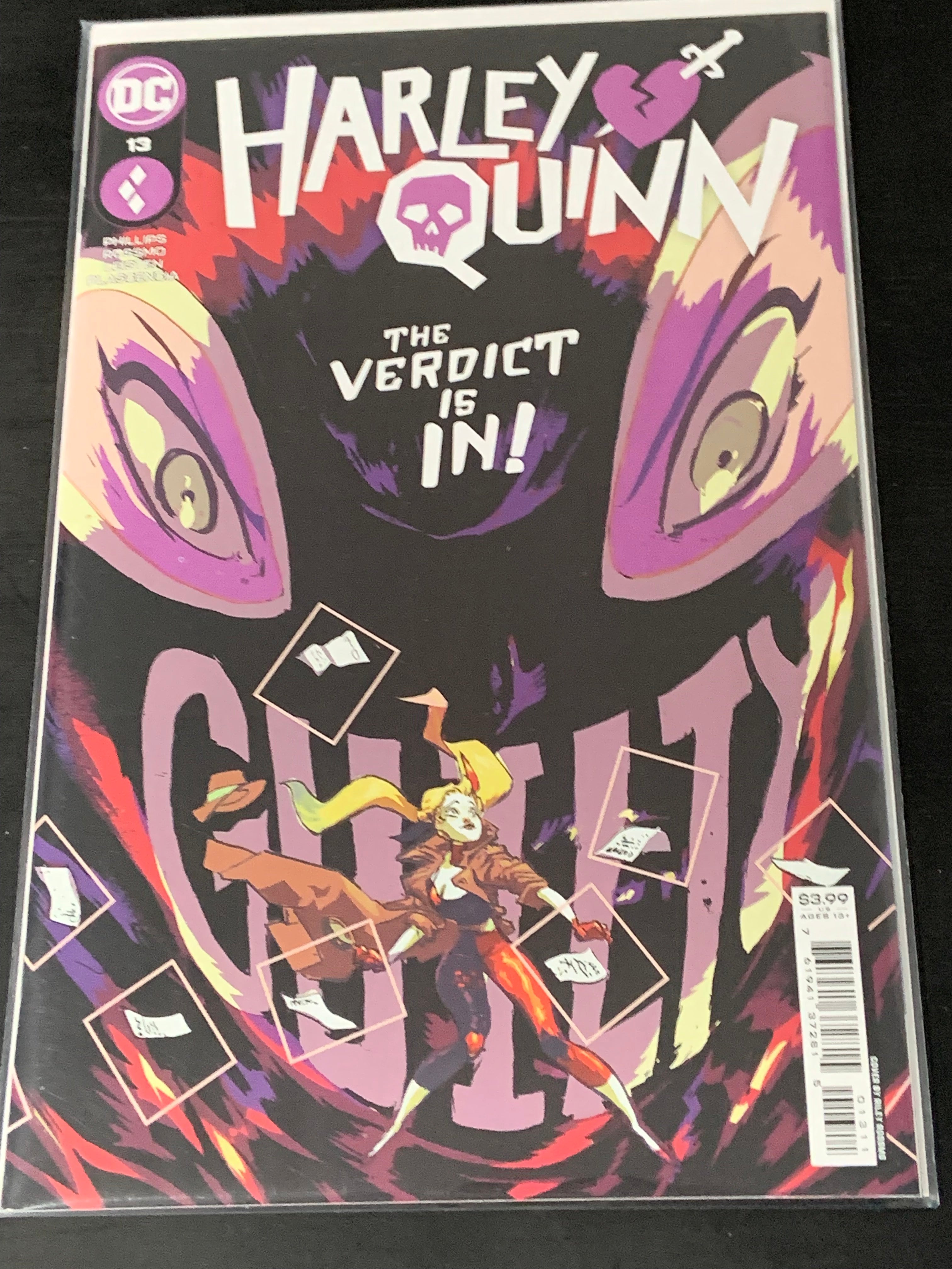 Harley Quinn 13 DC 2022 1st app of the Verdict