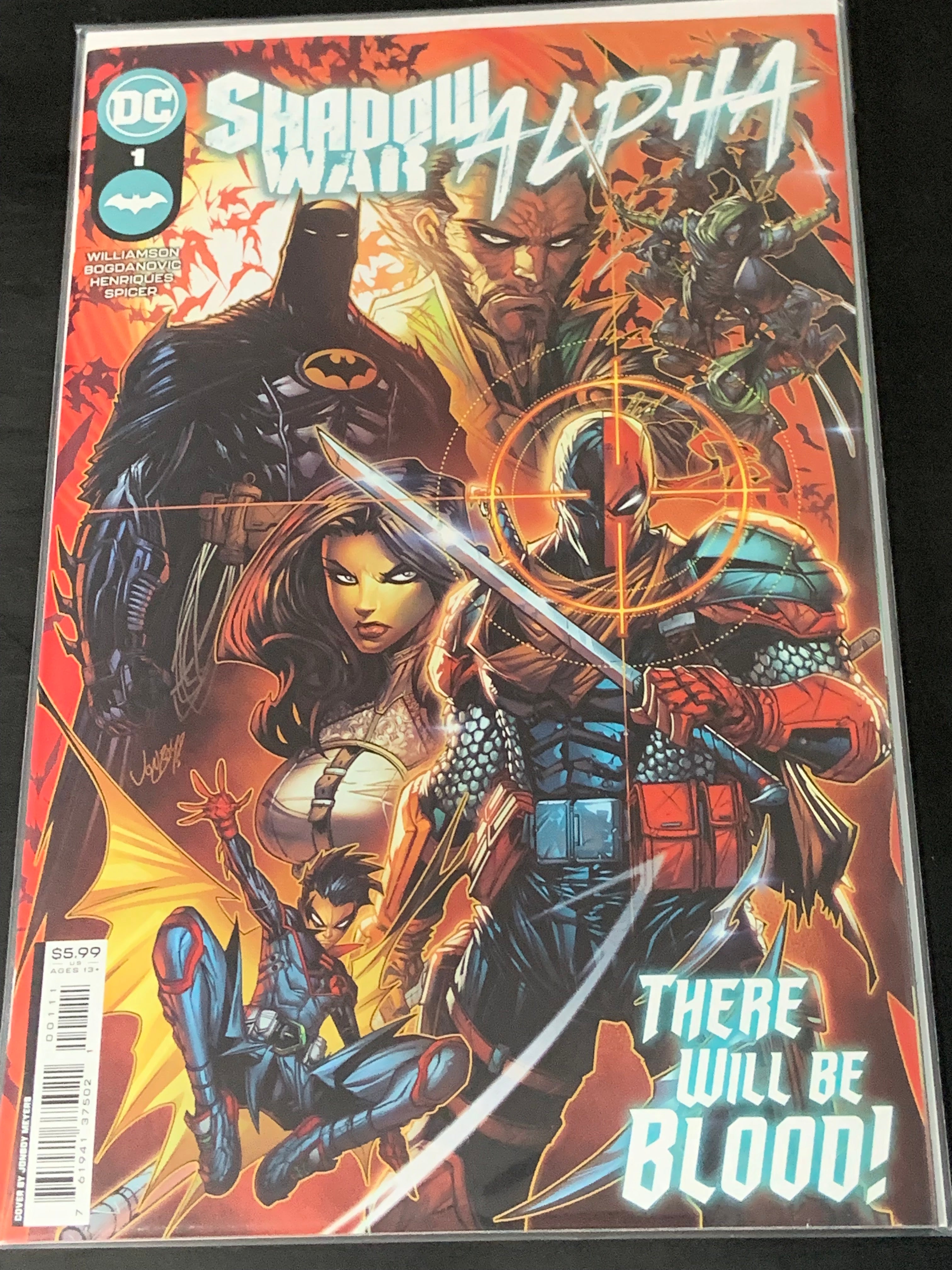 Shadow War Alpha 1 DC 2022 The Death of Ra's al Ghul