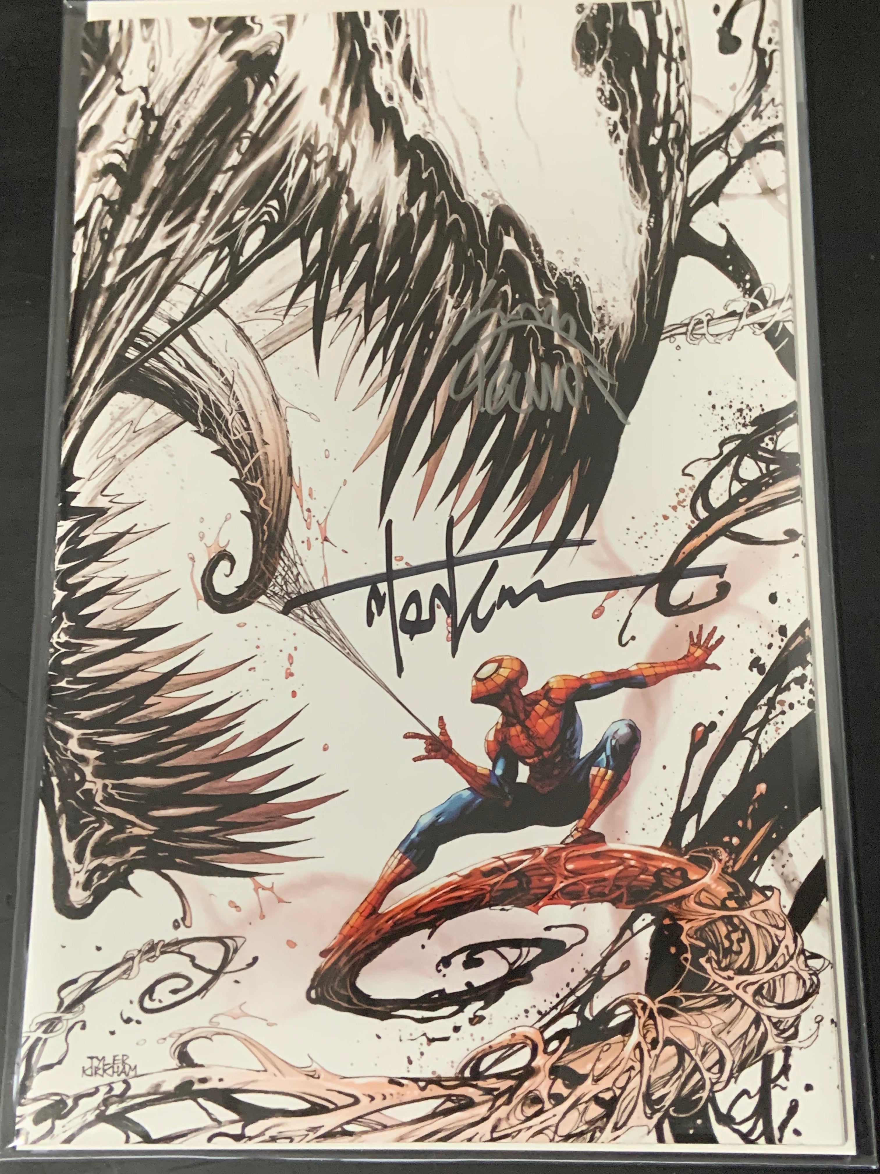 Venom 1-4 Kirkham Virgin Variant Set Double Signed - 1st Knull